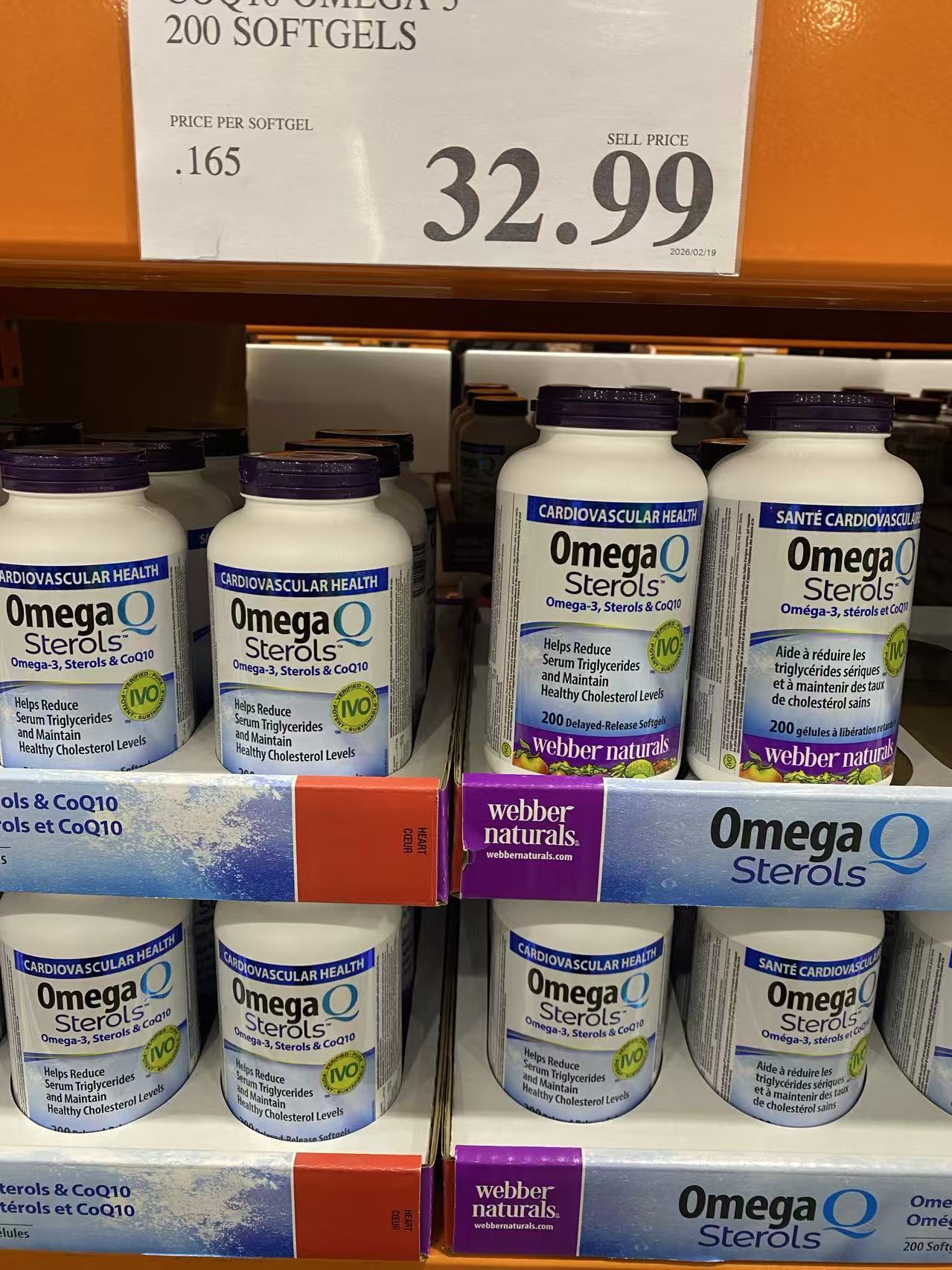 Omega Omega Sterols Sterols mega-3, Sterols &CoQ10