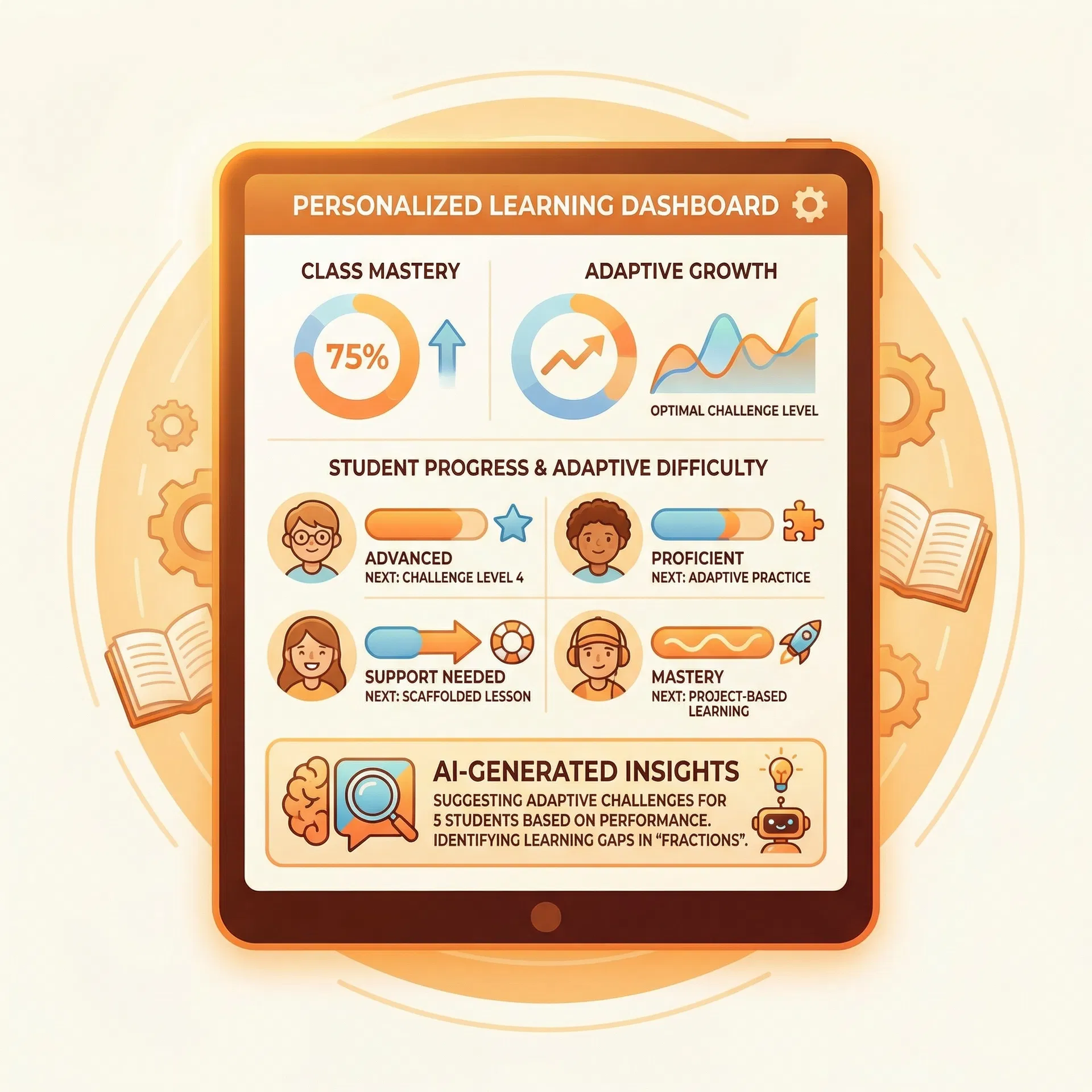 每個孩子的專屬練習追蹤