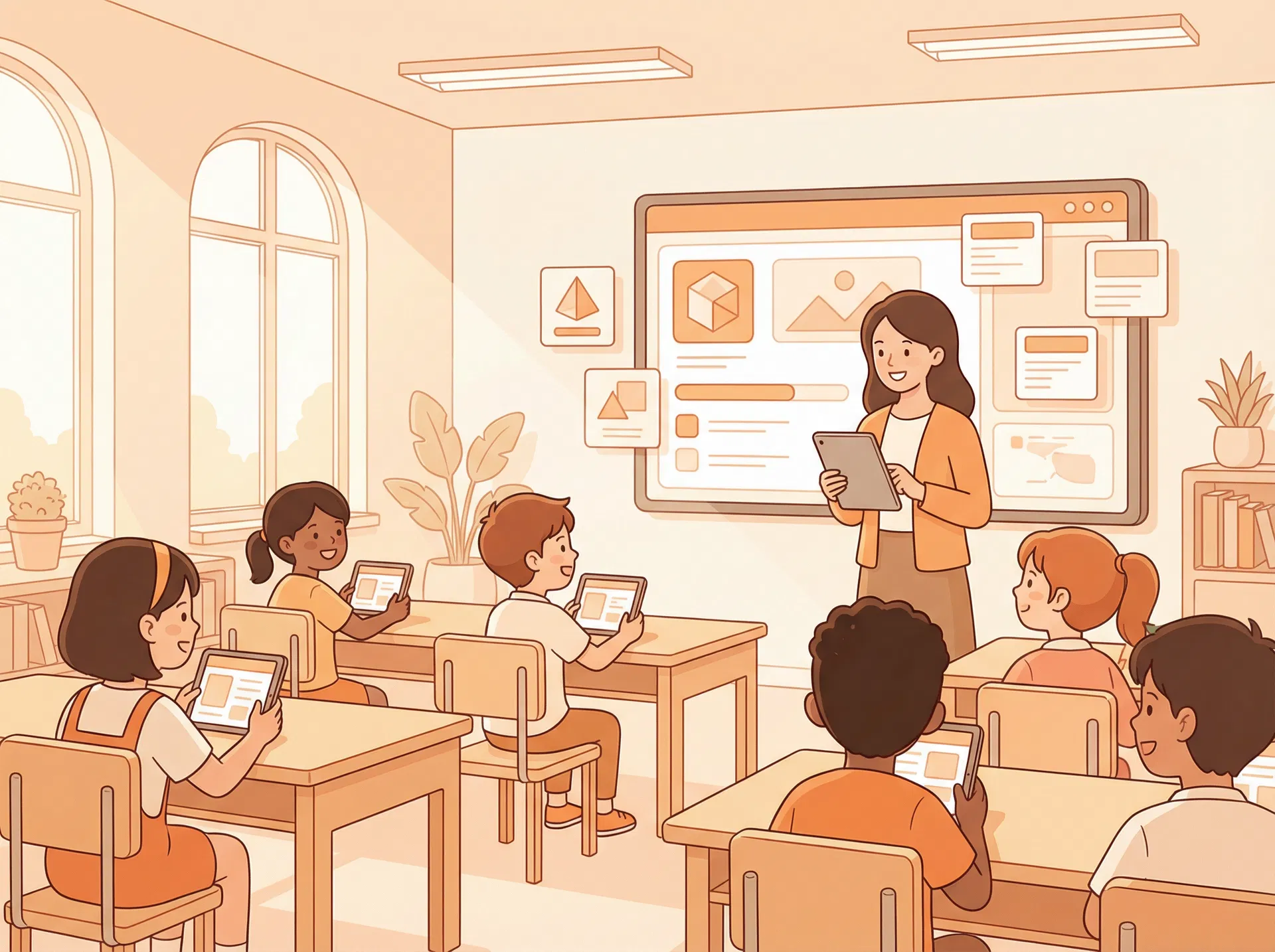 AI 英語教學課堂