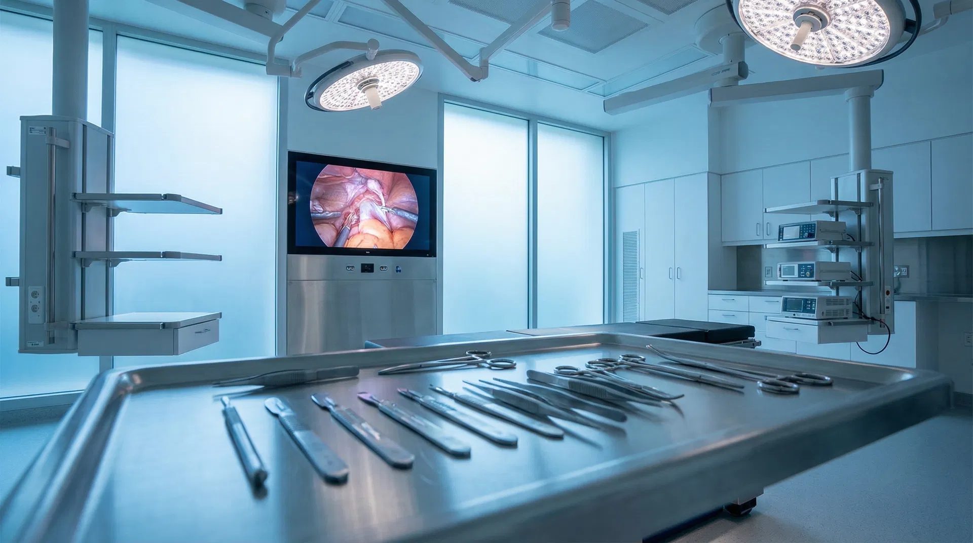 Bloco operatório moderno