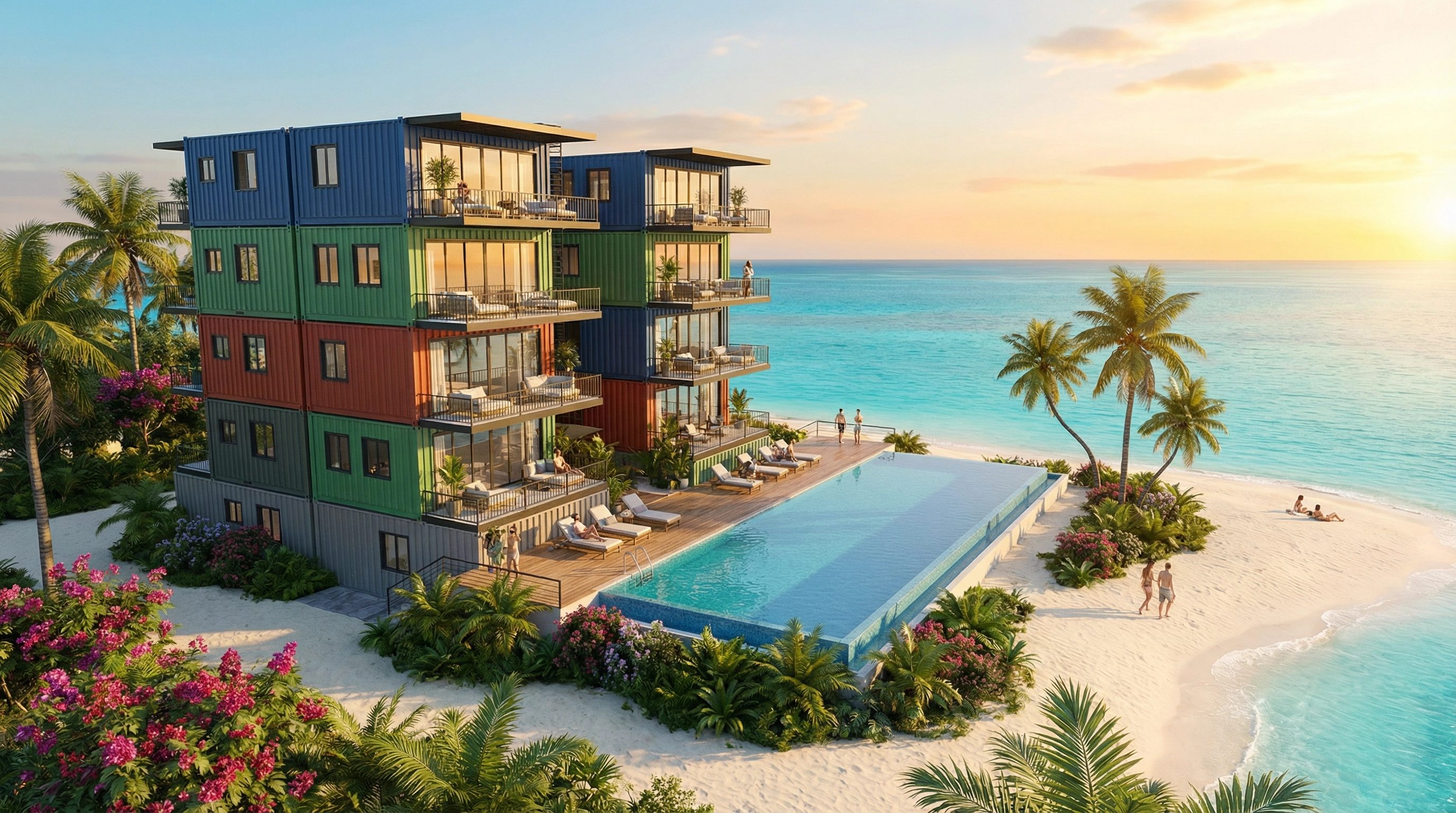 Beachfront Resort Hotel