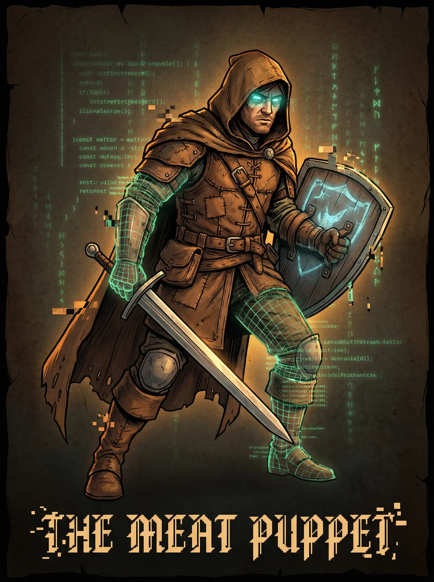 Meat Puppet character art