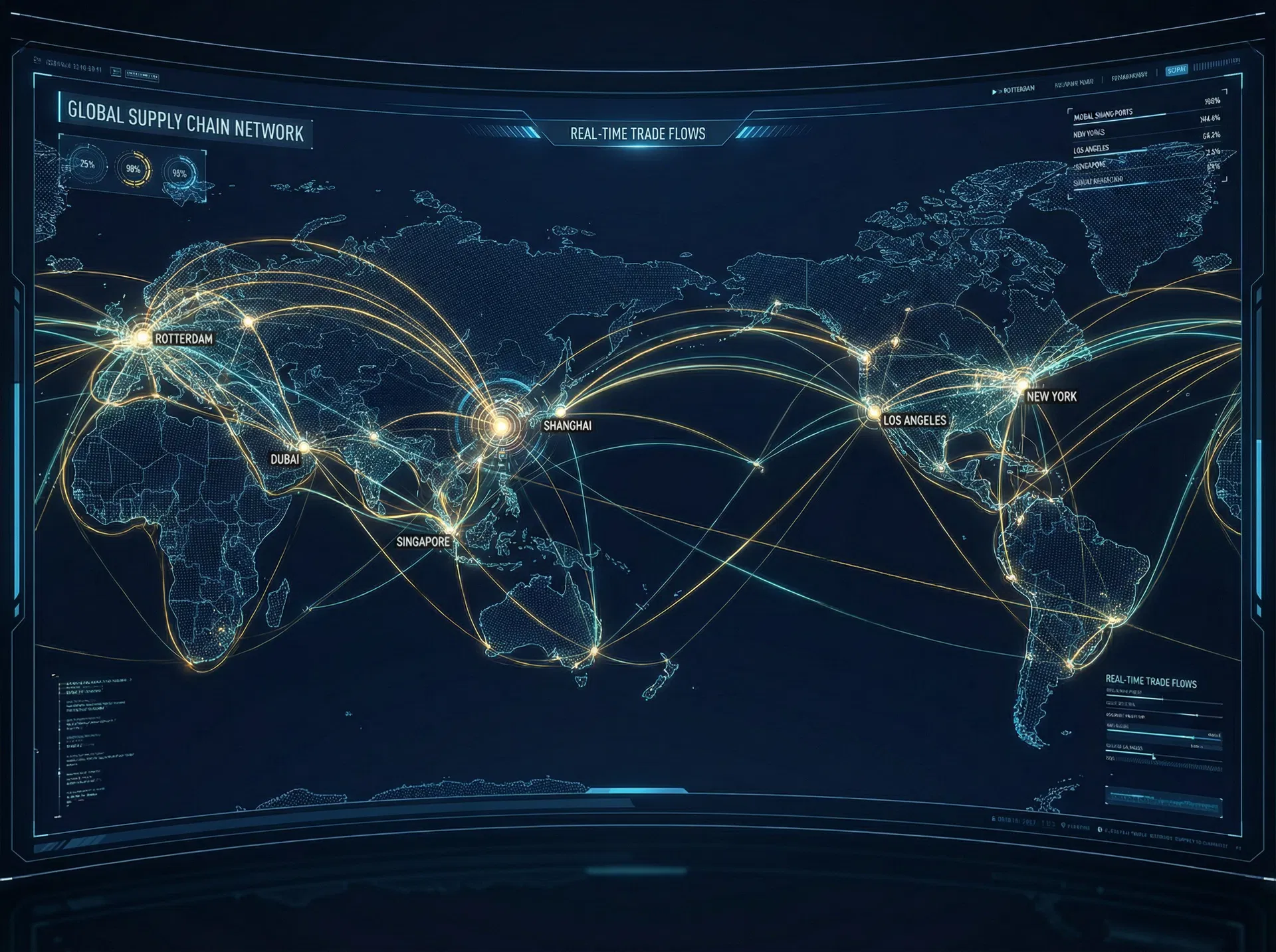 全球供应链网络