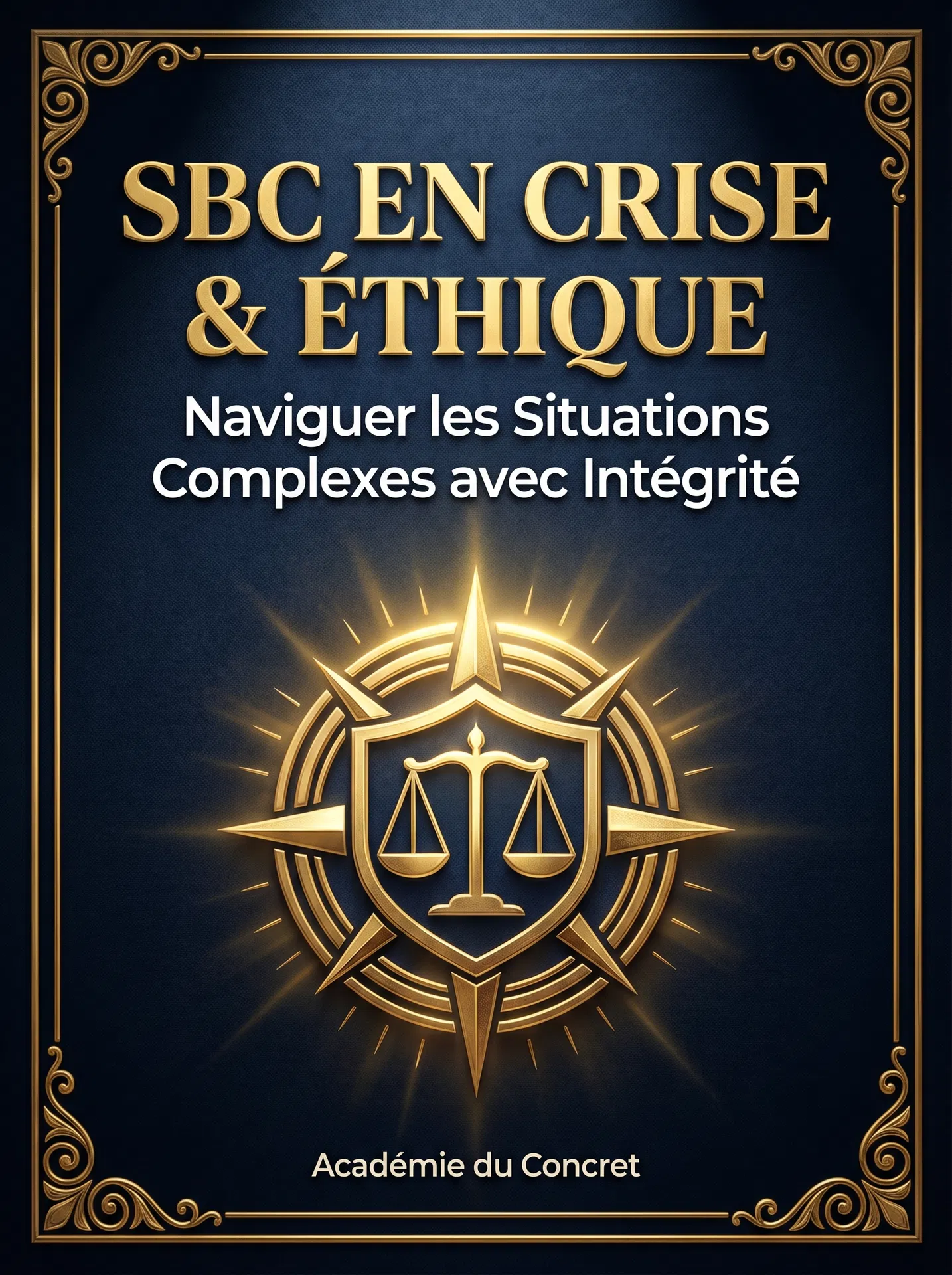 Couverture — SBC en Crise & Éthique