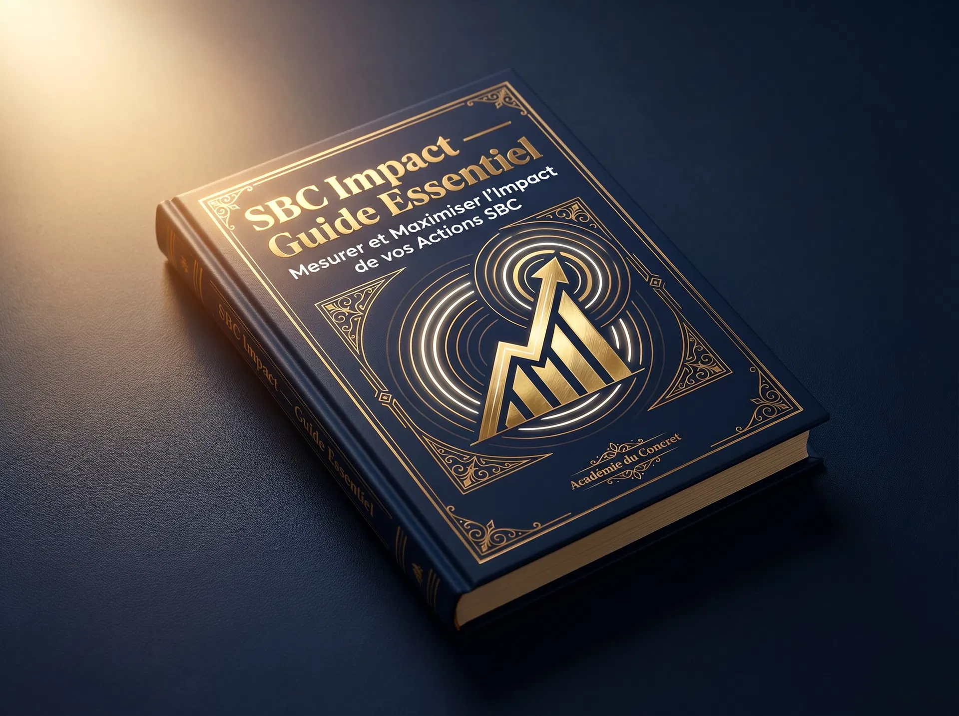 Mockup 3D — SBC Impact — Guide Essentiel