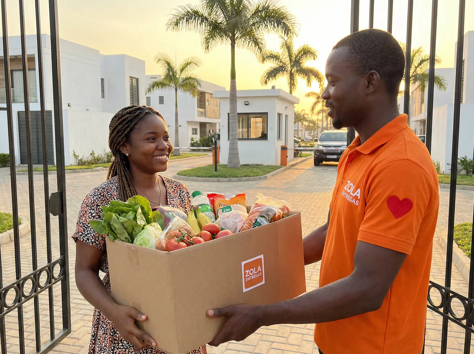 Entrega em condomínio