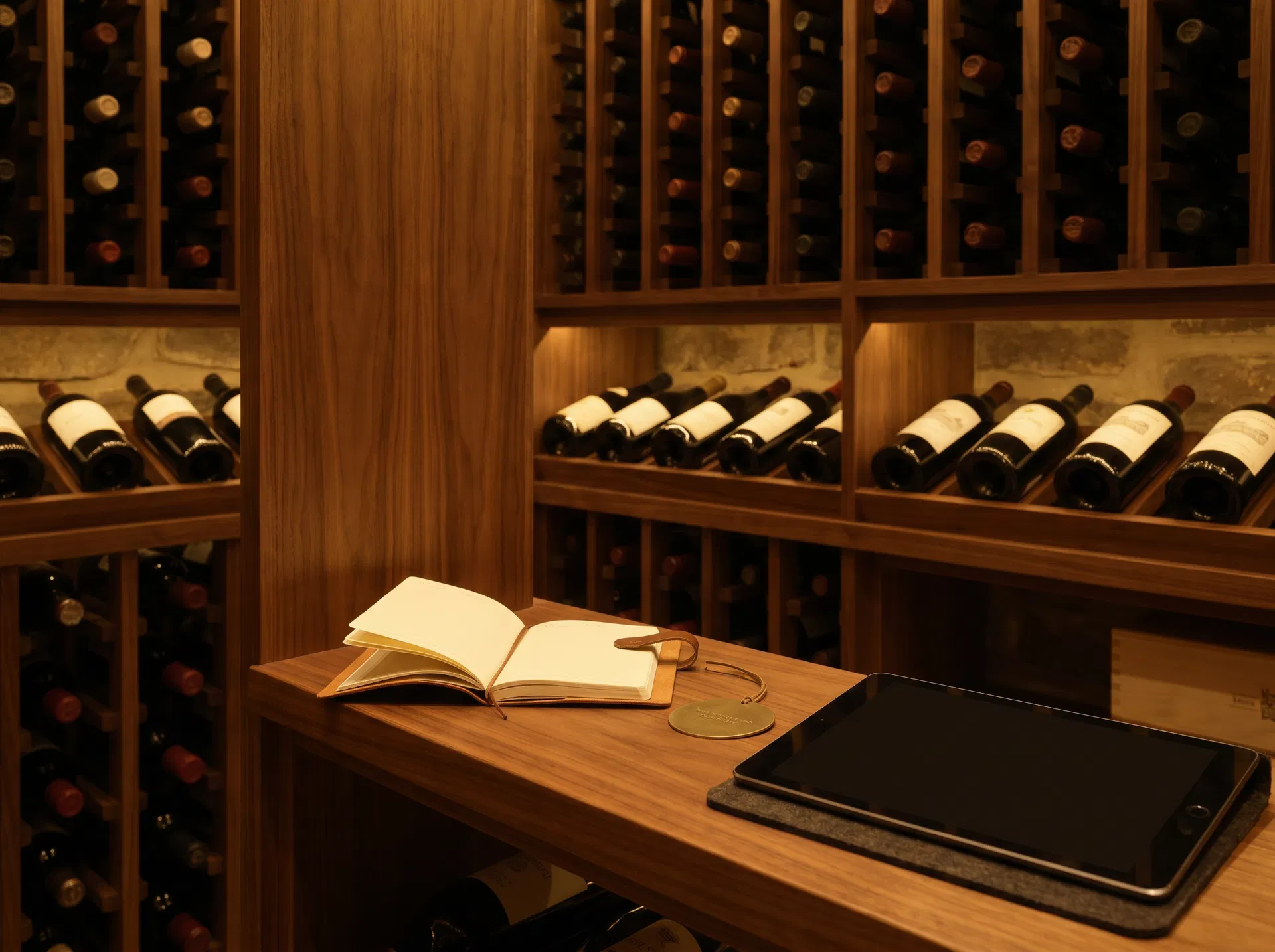 Your collection becomes a drinking plan, not a spreadsheet.