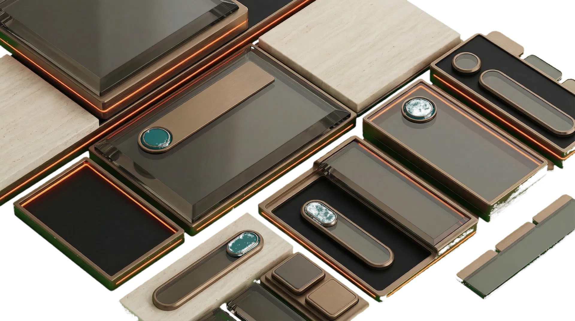 Kith toolbar material system