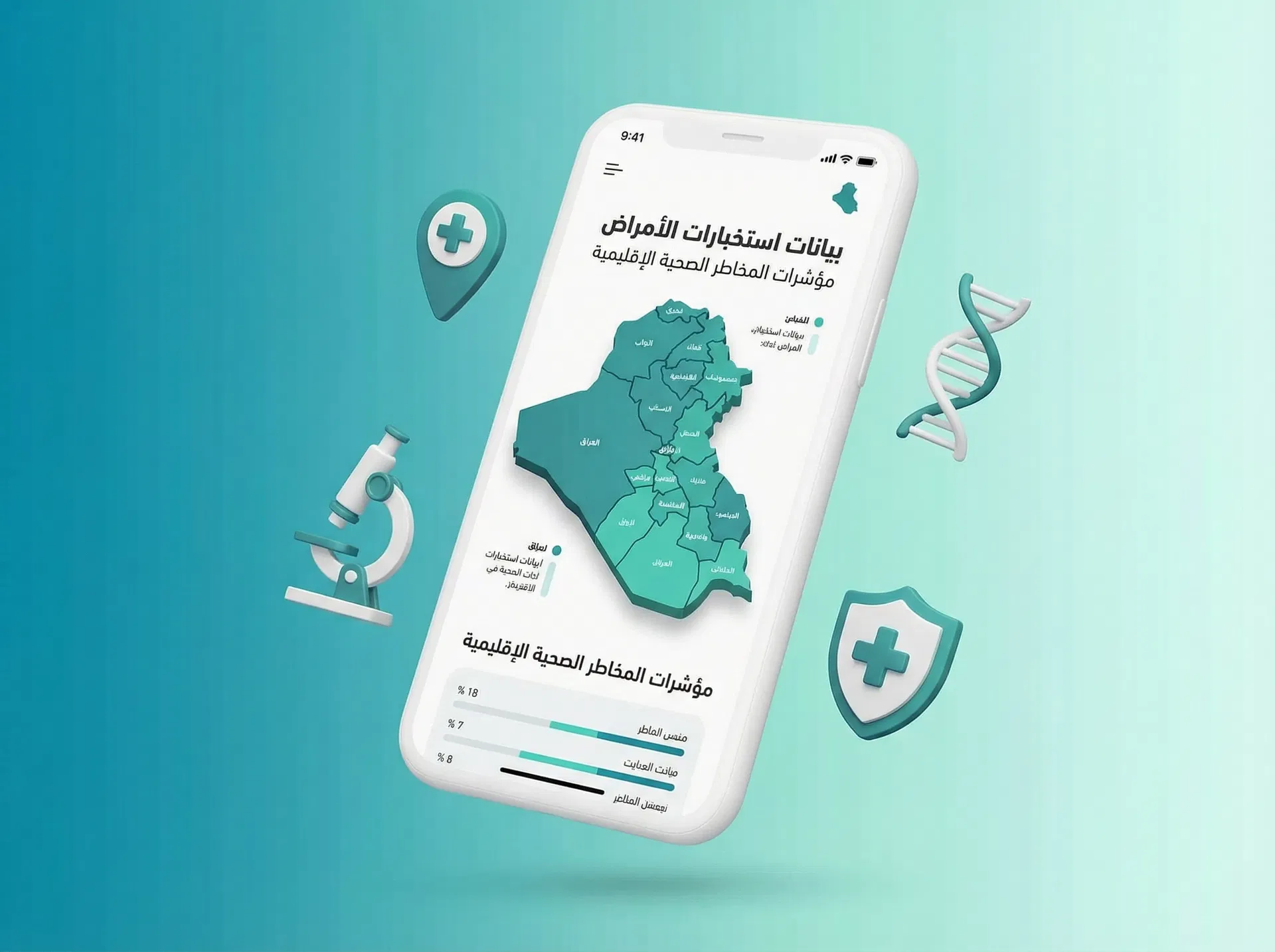 ذكاء الأمراض المتوطنة العراقية