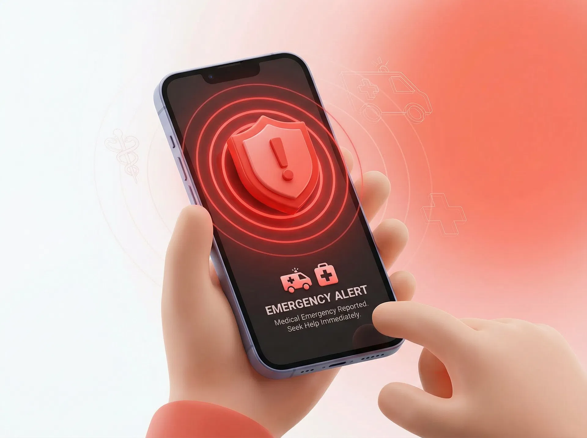 كشف العلامات الحمراء الطارئة