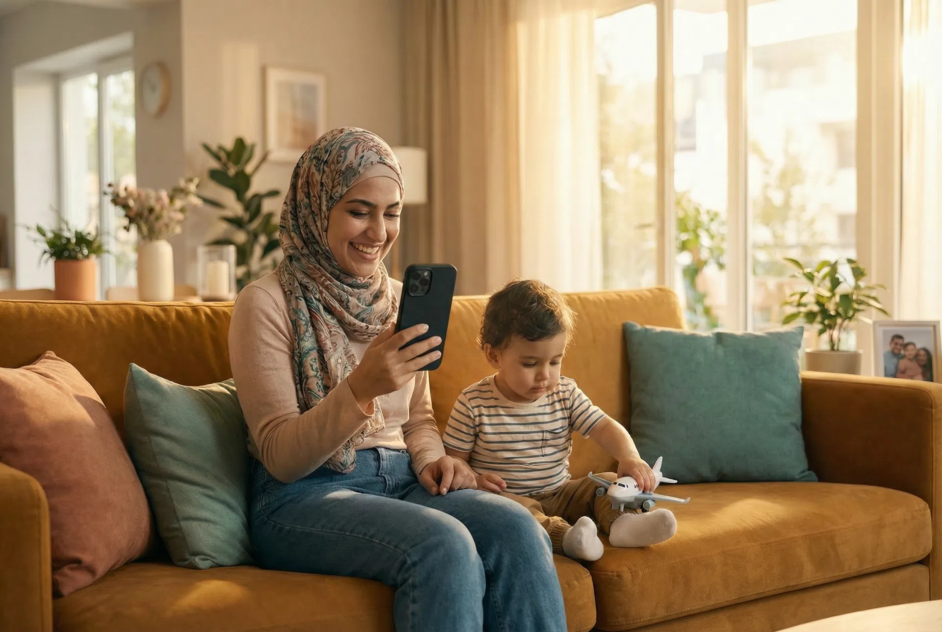 عائلة عراقية تستخدم طبيبي