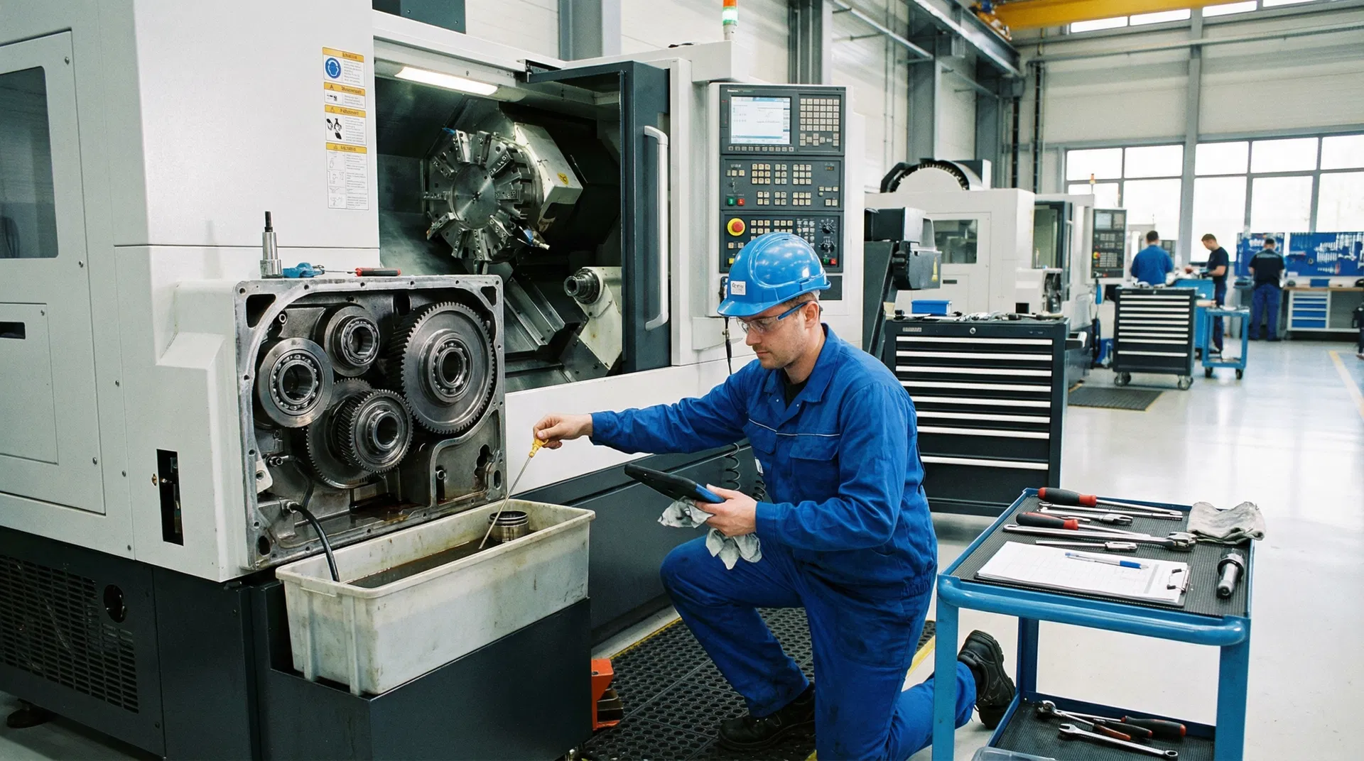 Industrial equipment seismic anchorage