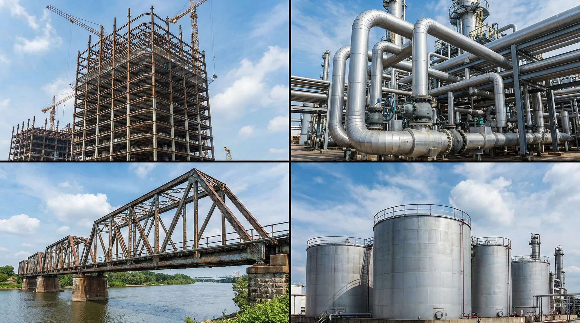 Steel applications in modern construction