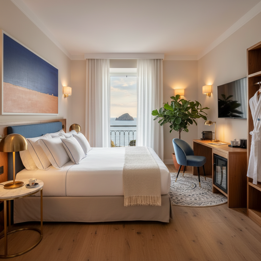 Ostrov Ischia-4*Hotel Punta Imperatore🌅 - fotka 3