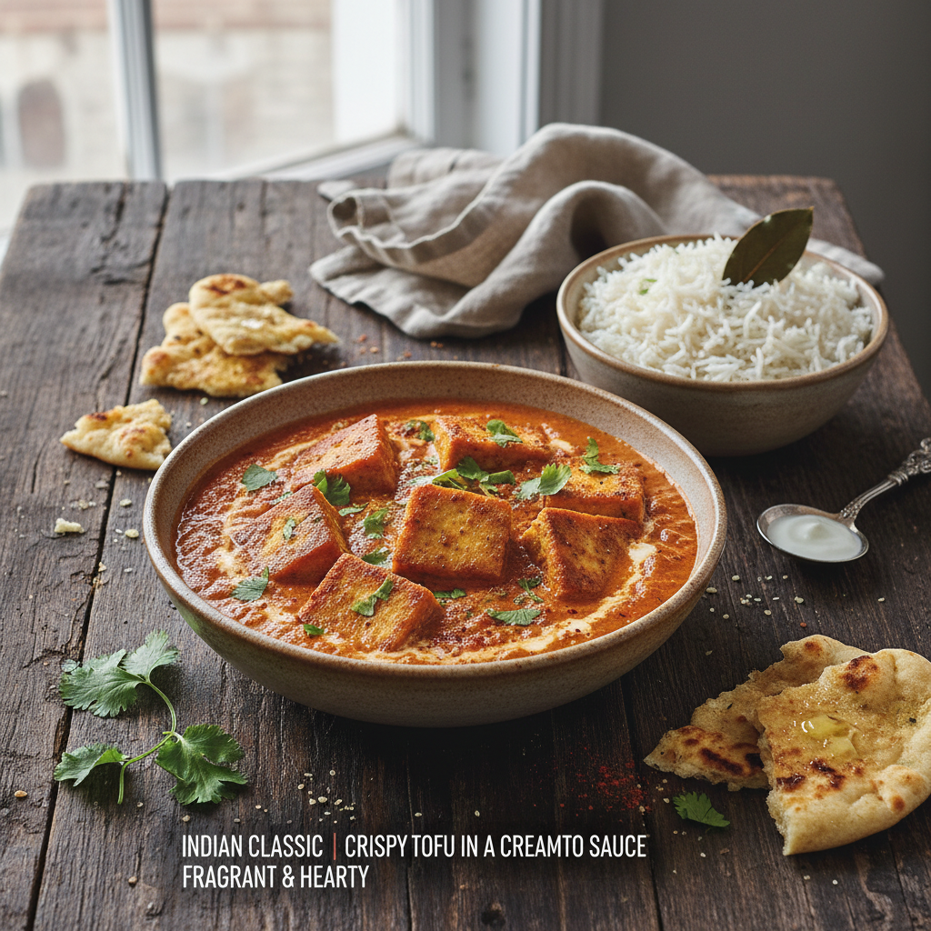 Tofu tikka masala