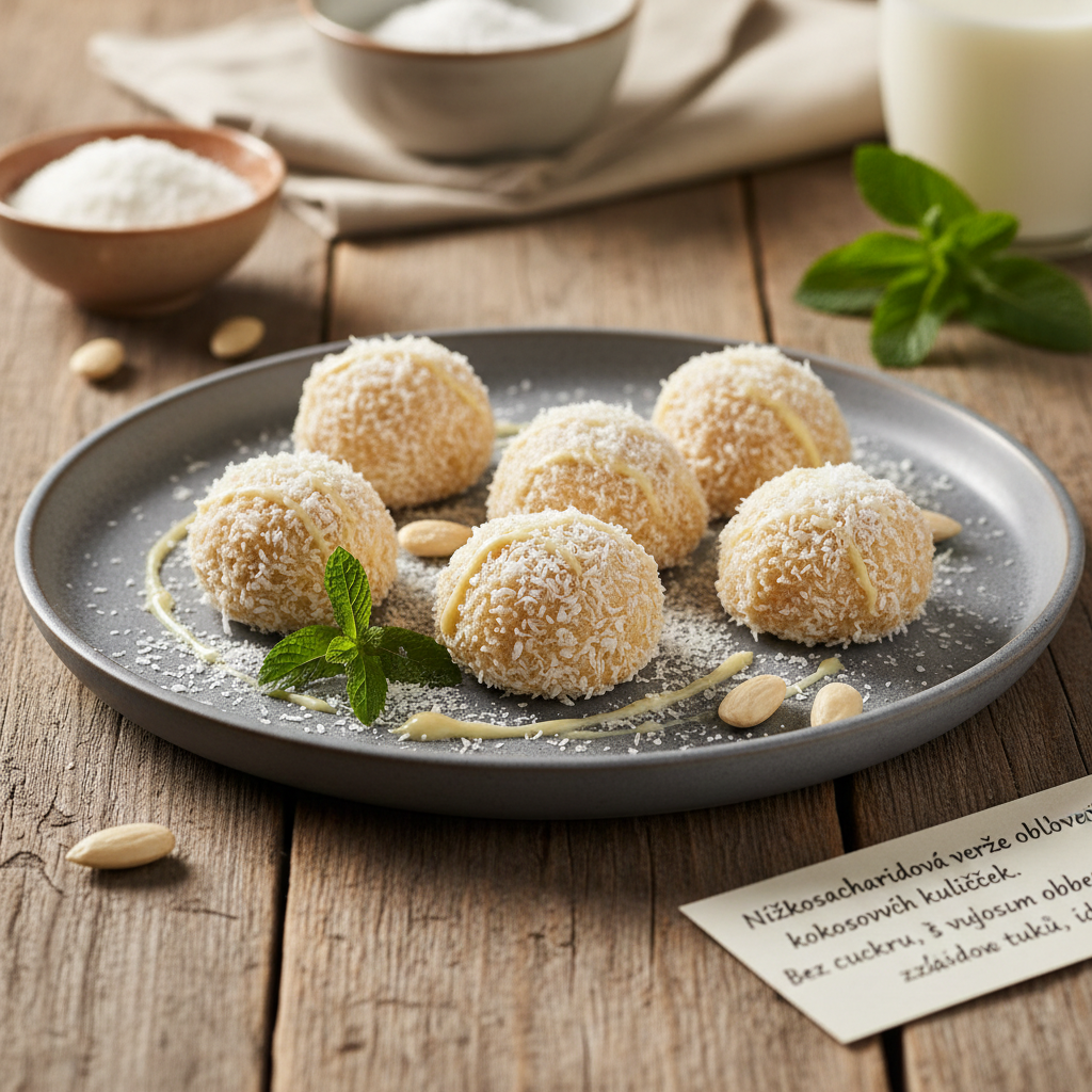 Keto kokosové tyčinky bez pečení (Rafaelo)