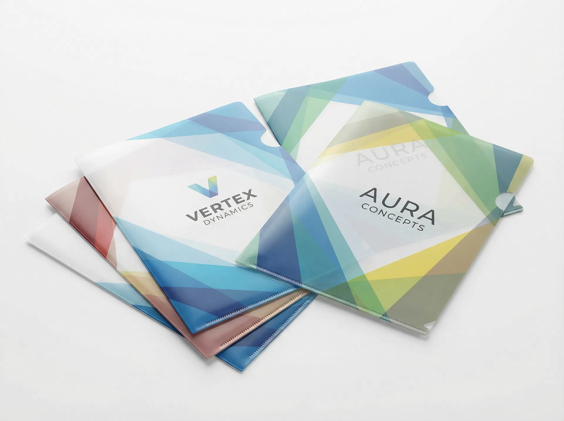 ライブグッズにアーティストのクリアファイルをデザイン展開