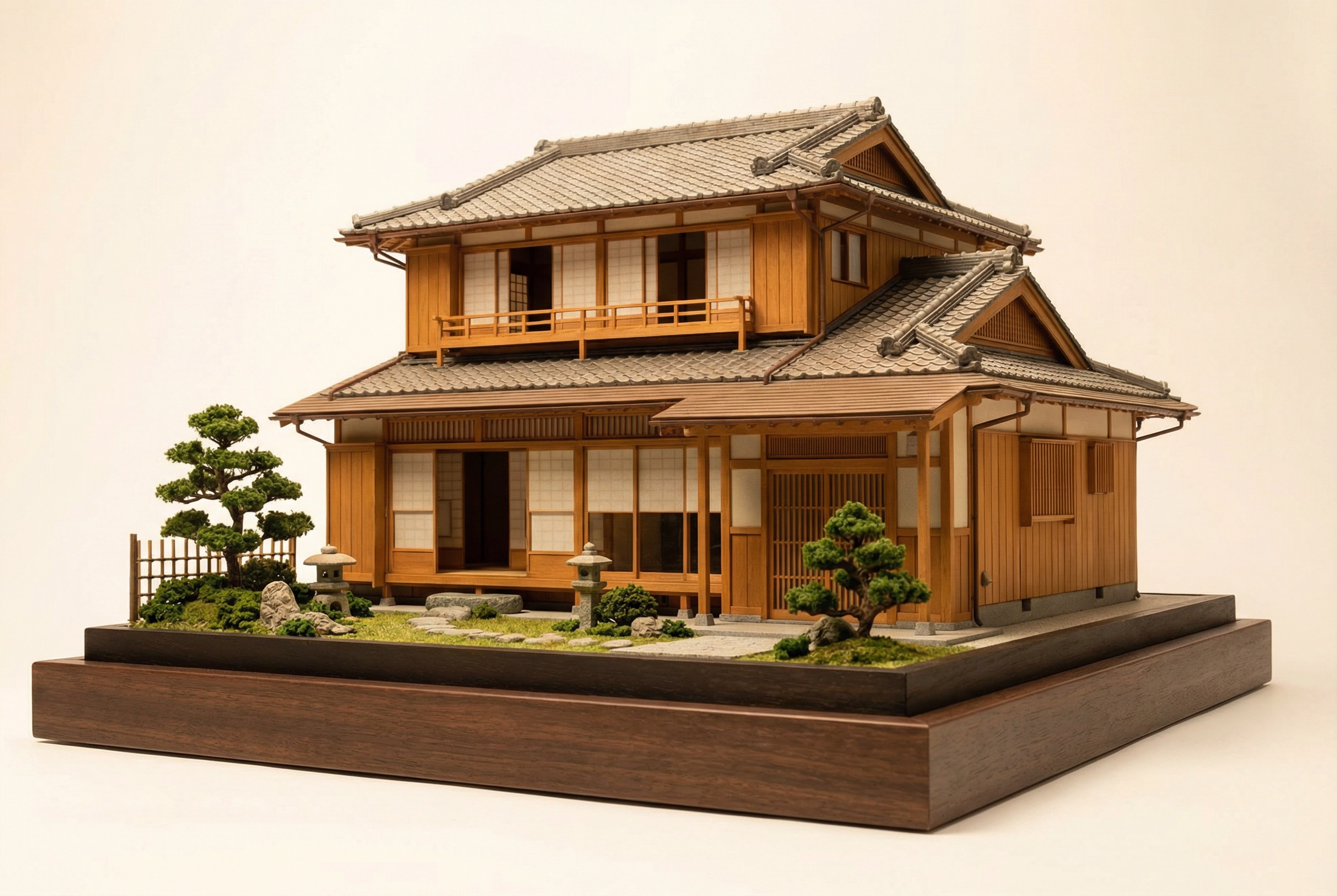 不動産会社が自社物件のミニチュアモデルを顧客へのプレゼントに