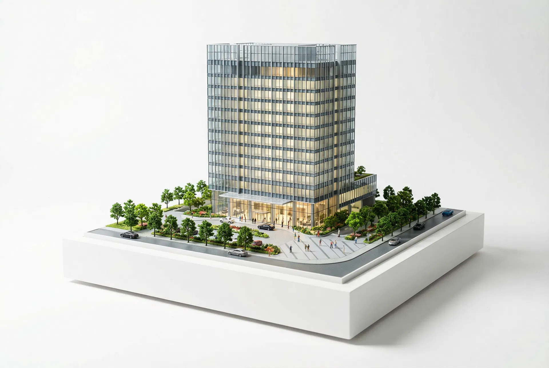 創業30周年 ホテルが建物のミニチュアモデルを宿泊客・取引先に贈呈