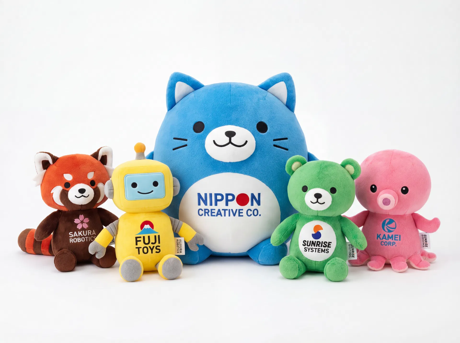 バンドのライブグッズにアーティストのぬいぐるみを展開