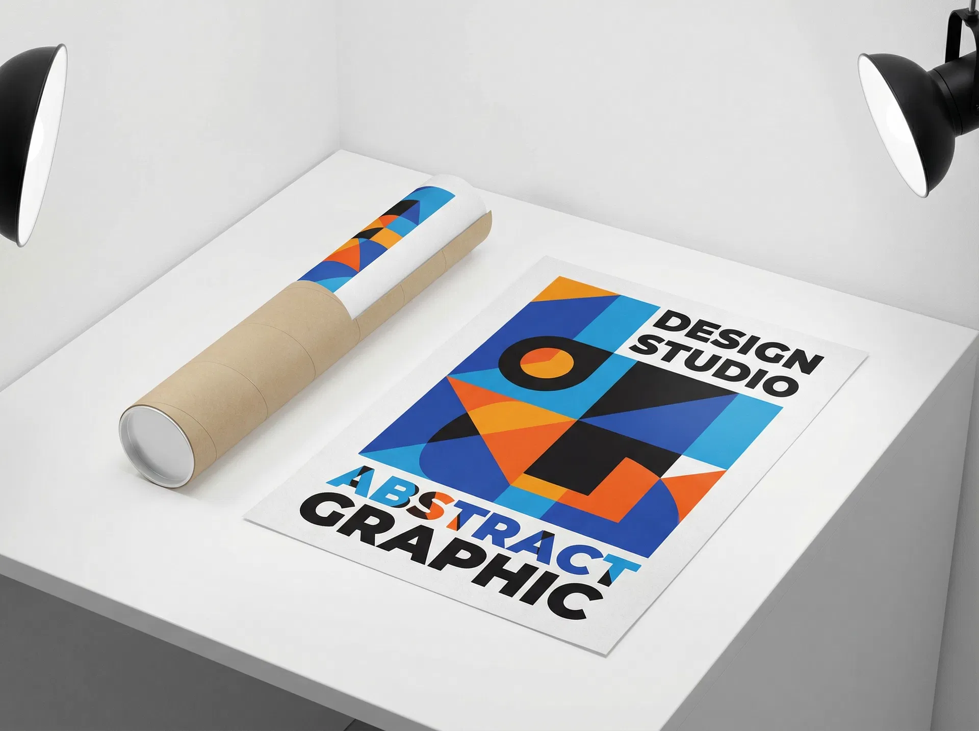 ライブグッズにアーティストのポスターをデザイン展開