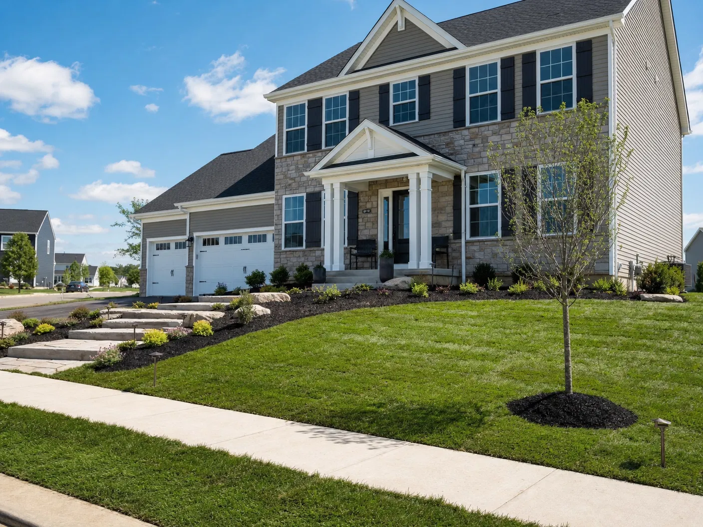 New Construction Landscape - Southern Landscape Management