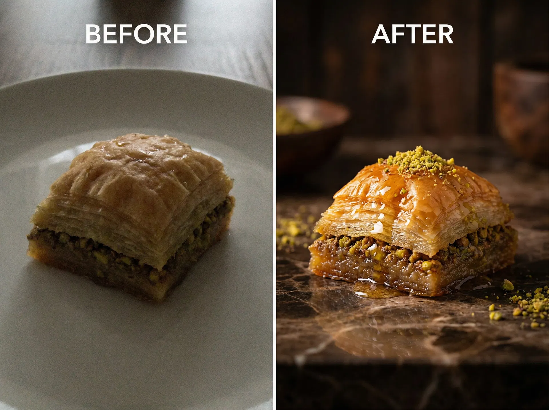 Vorher Nachher Vergleich