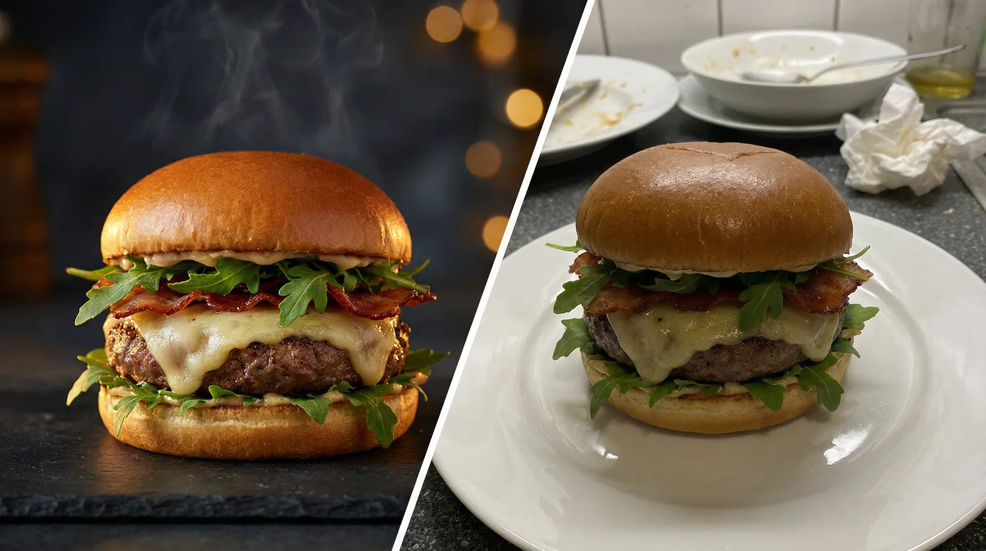 Before and After Food Photo