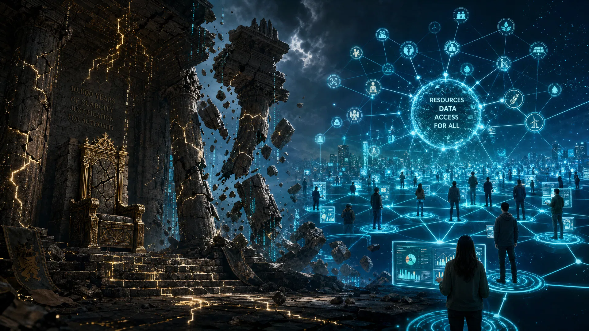 The Last Justification: Why AI Is Ending the Scarcity-Based Case for Authority — and What Comes Next