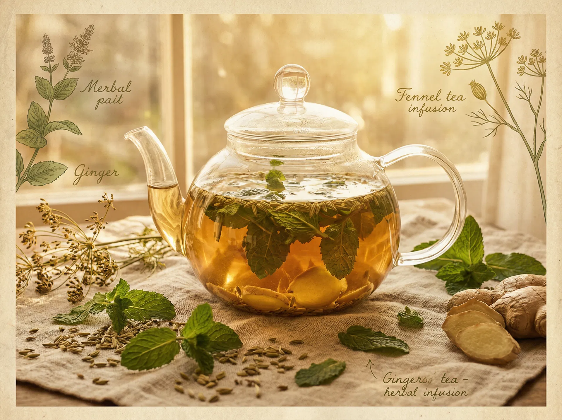 Thé Digestif Après-Repas