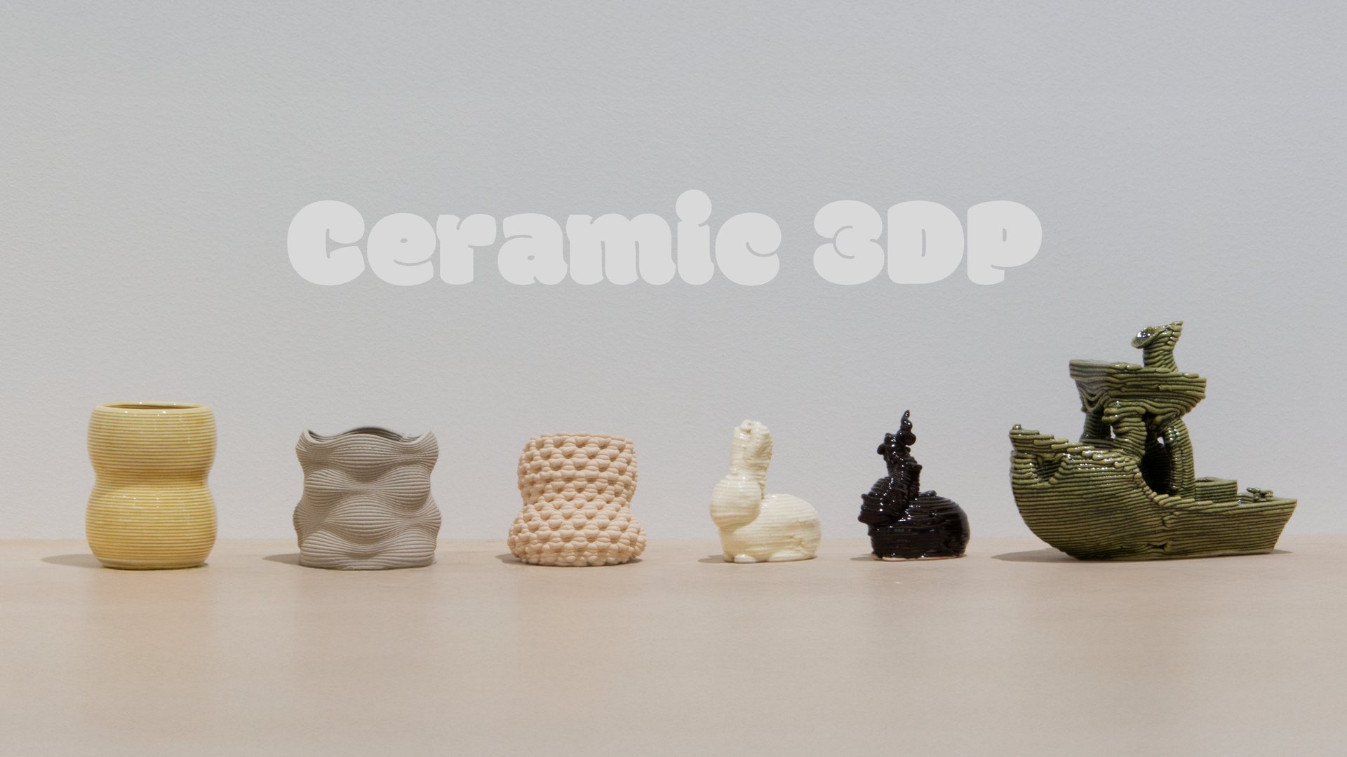 Ceramic 3DP
