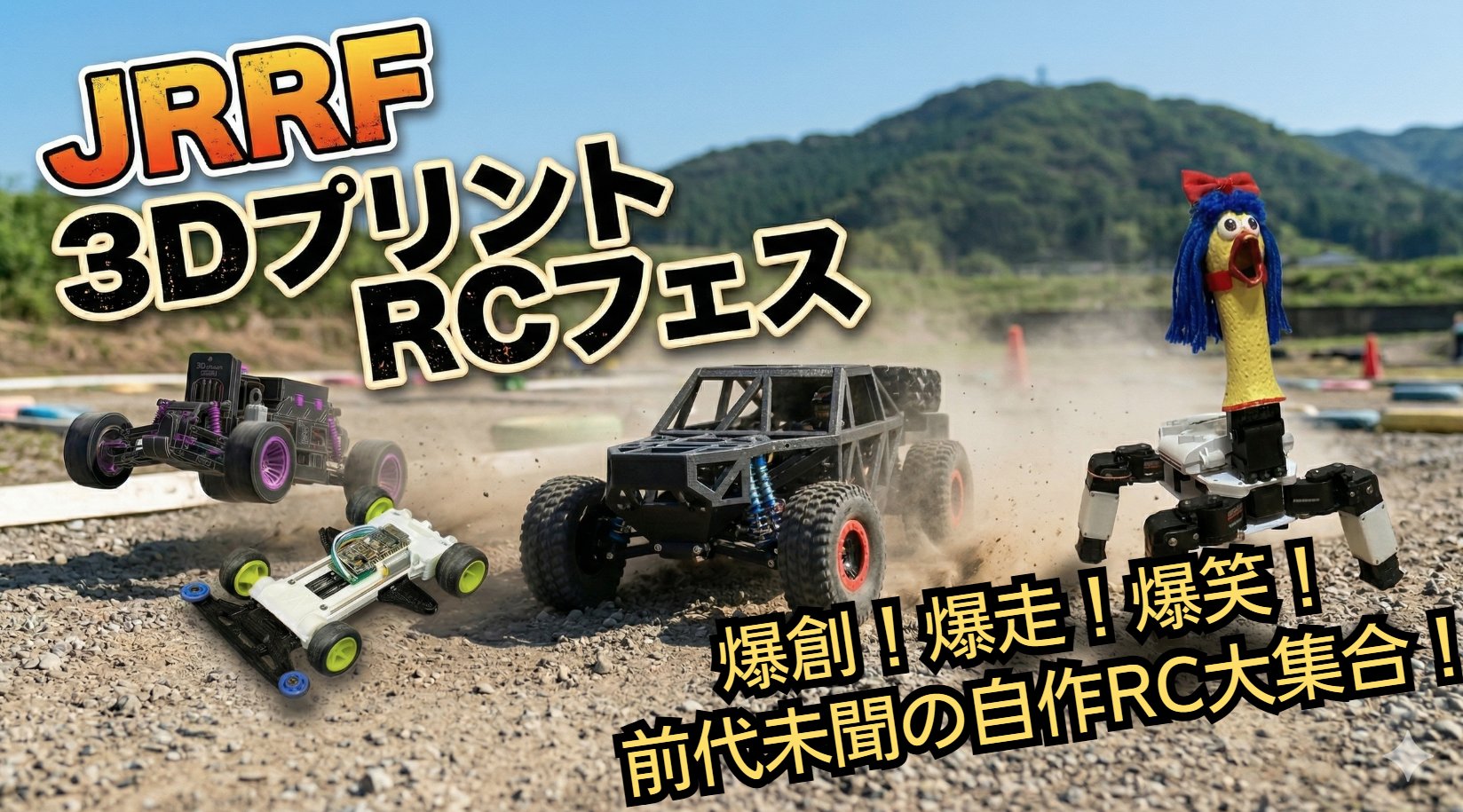 JRRF3Dプリントラジコンフェス | Japan RepRap Festival 2026