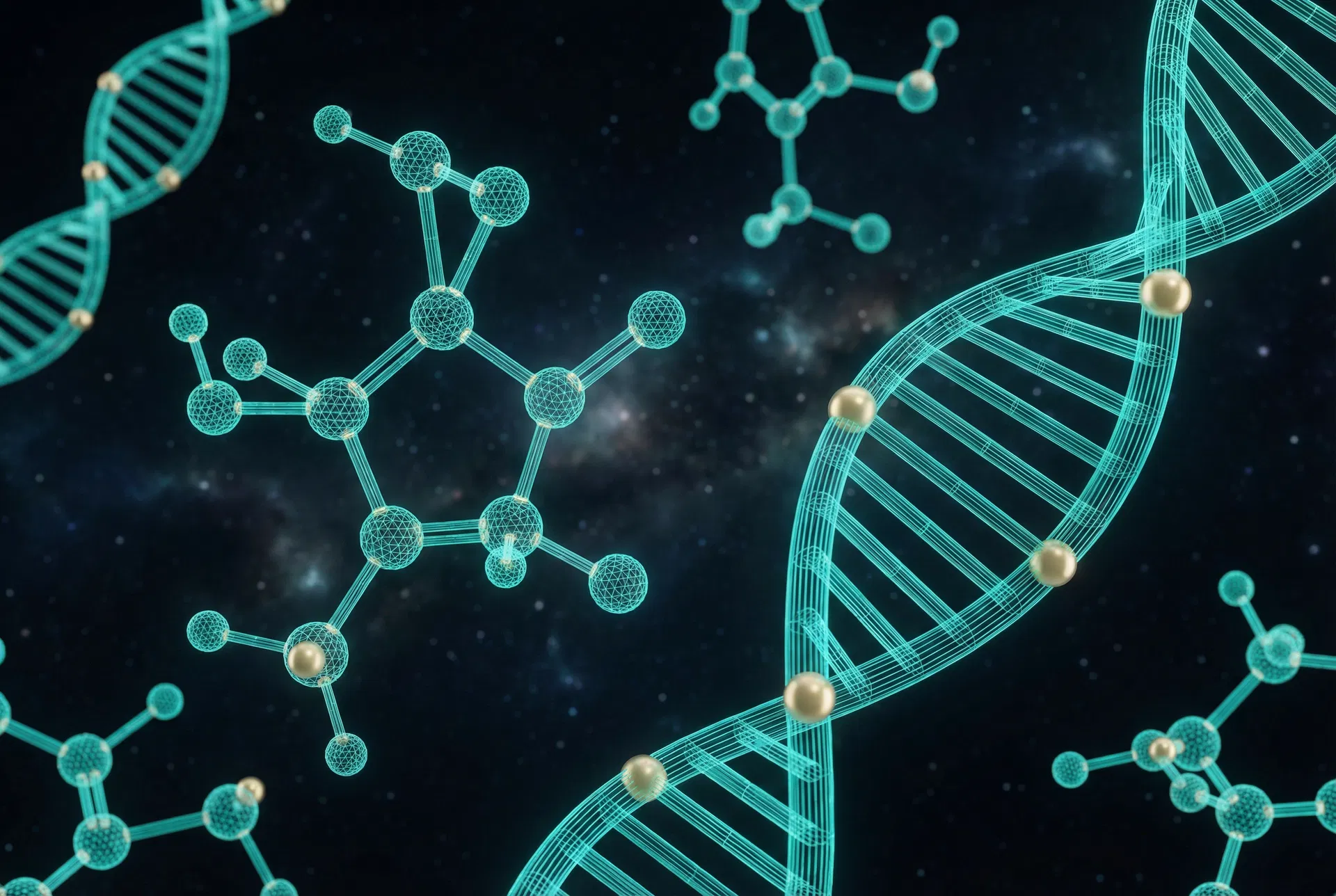 Molecular structure visualization