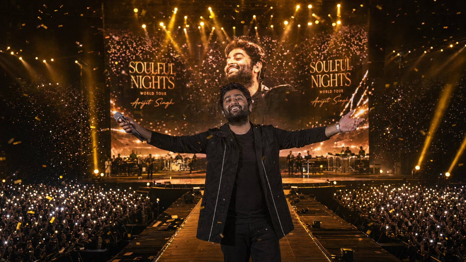 Arijit Singh's Record-Breaking World Tour: Sold Out in Minutes