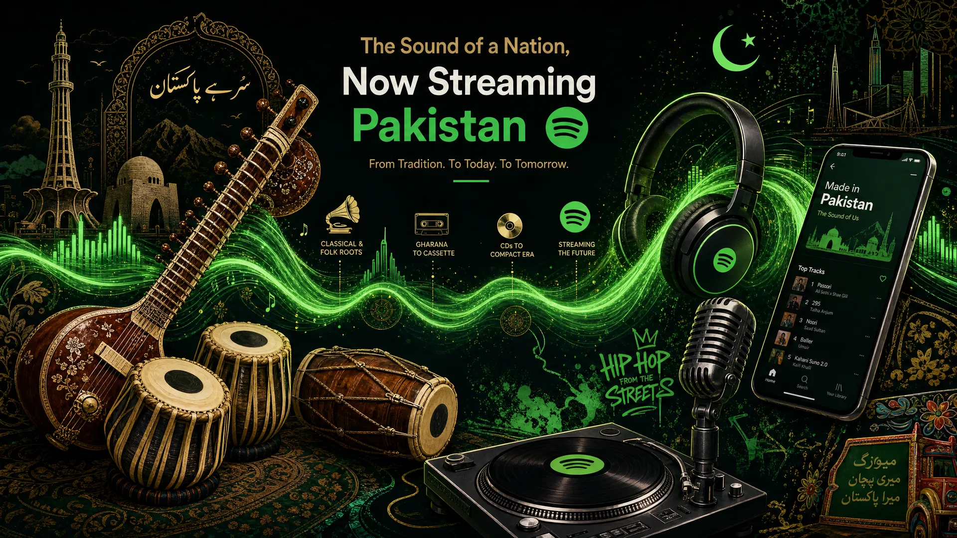 Five Years of Spotify in Pakistan: How Streaming Transformed the Music Industry