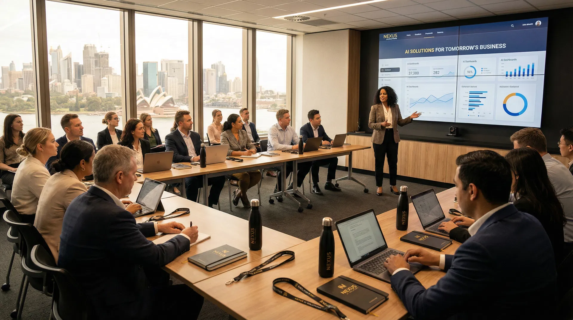 AI Academy training room