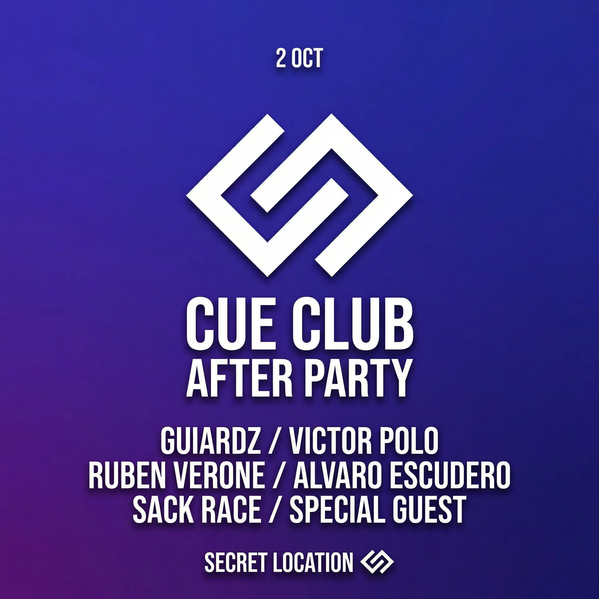 Cartel CUE CLUB 2.0 After Party - 02 OCT 2022