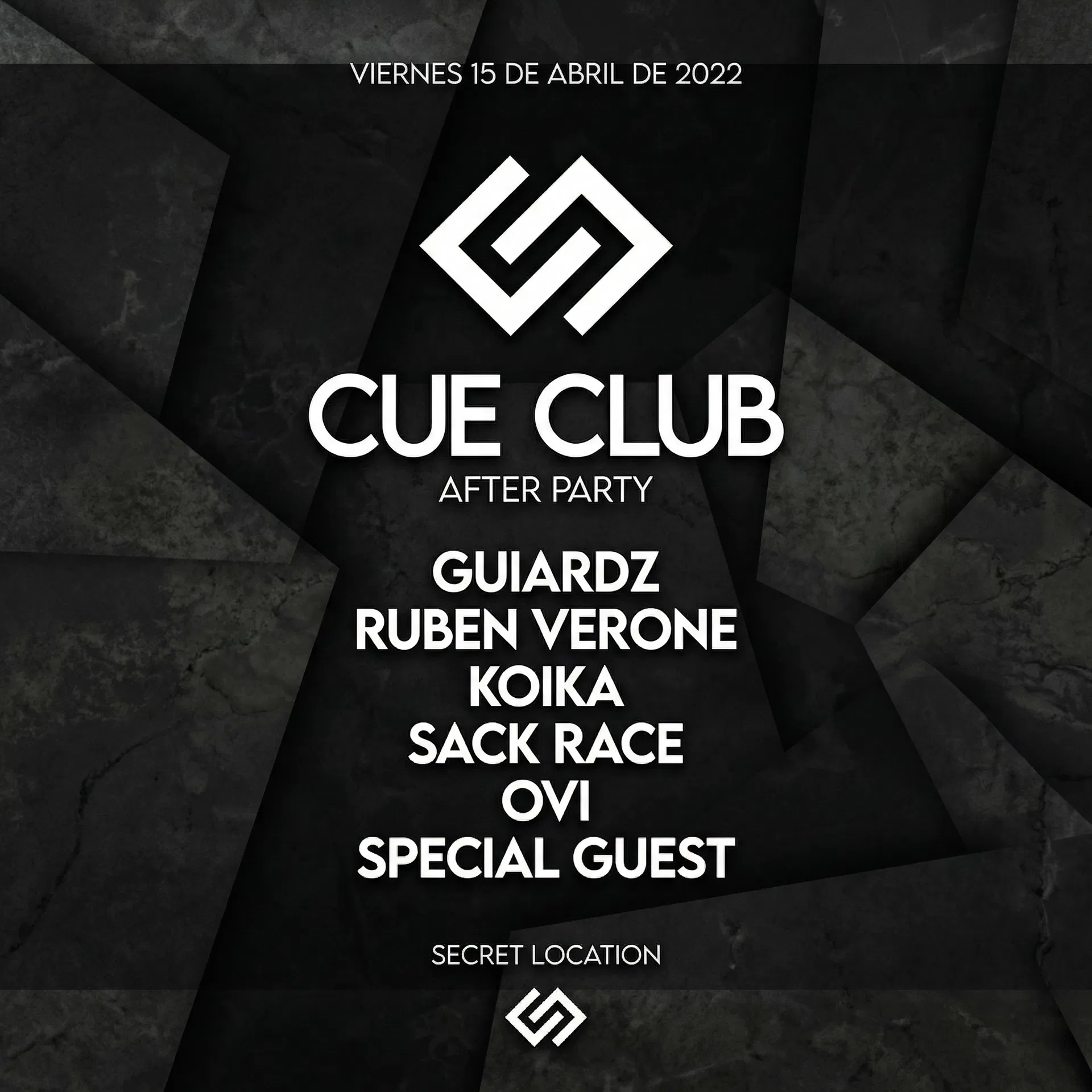 Cartel CUE CLUB 2.0 After Party - 15 ABR 2022