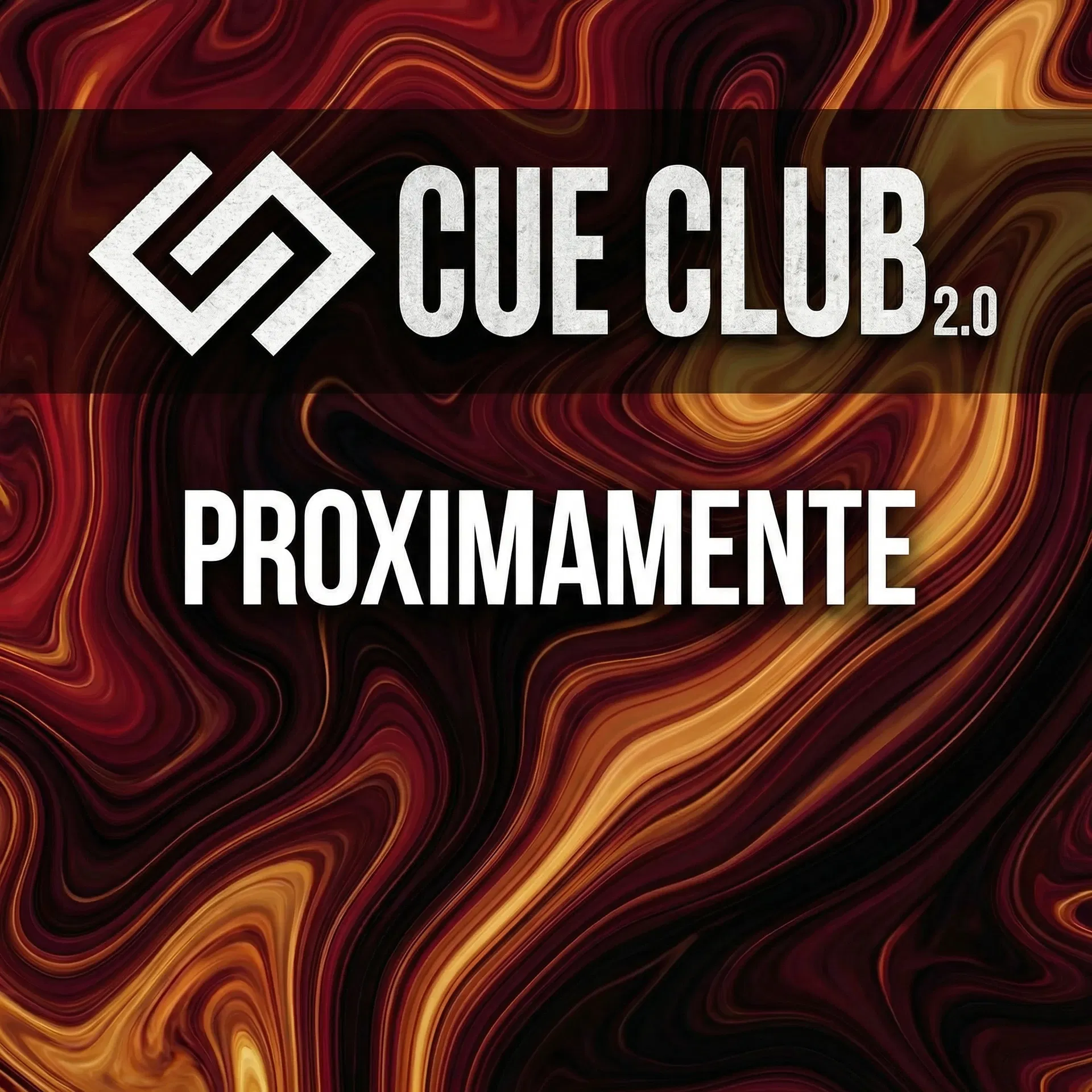 Cartel próximo evento CUE CLUB 2.0 after party