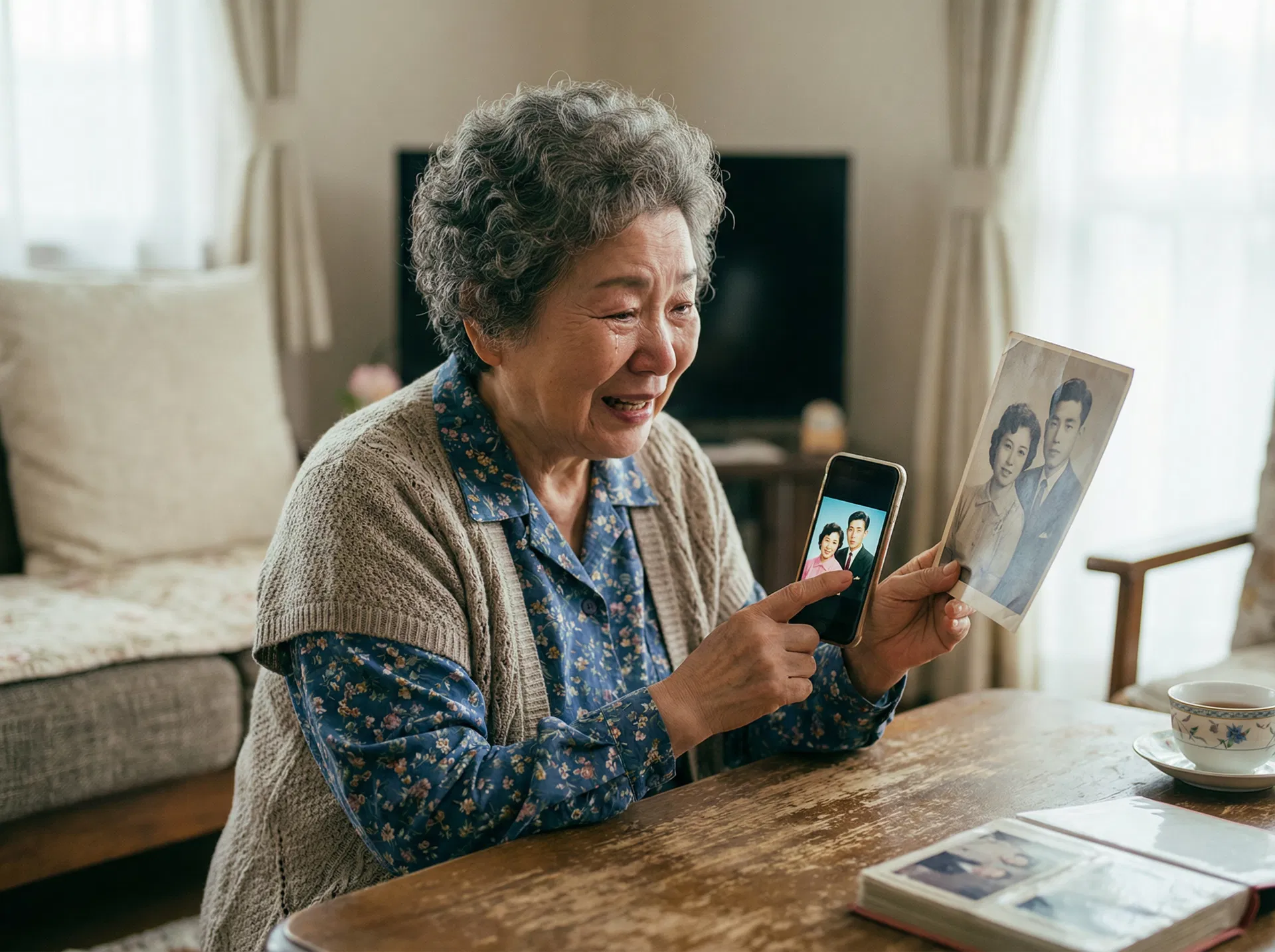 昔の写真をカラー化