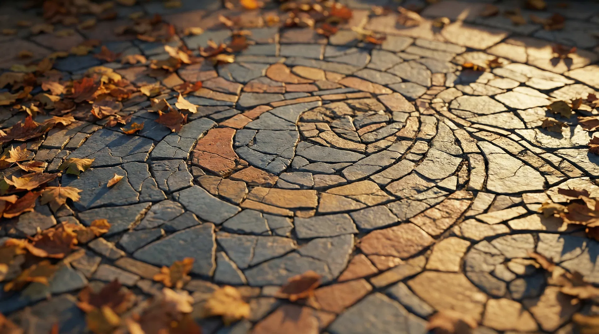 Ancient stone mosaic