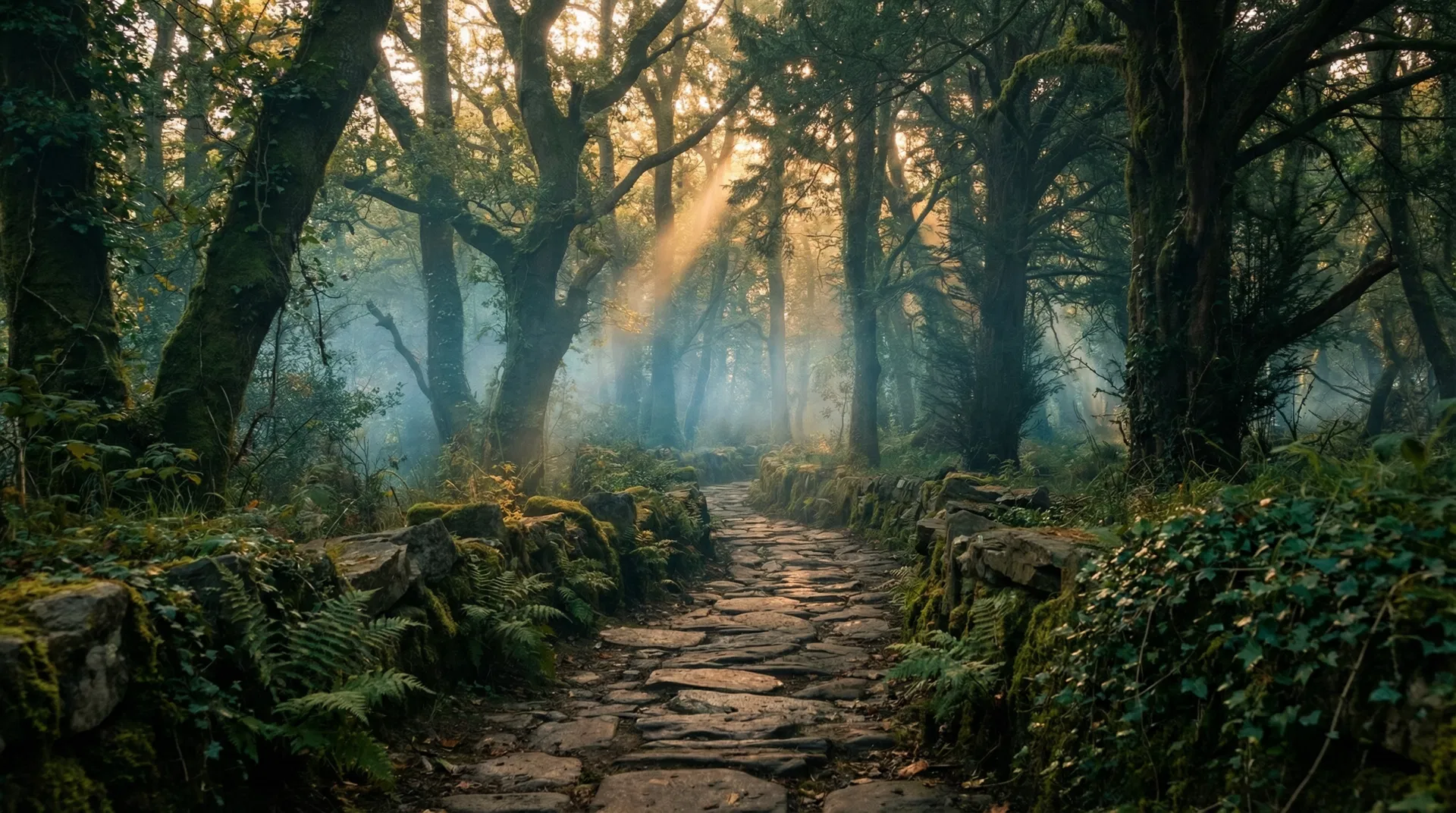 Forest path representing the couragepath journey of Life Telling Therapy