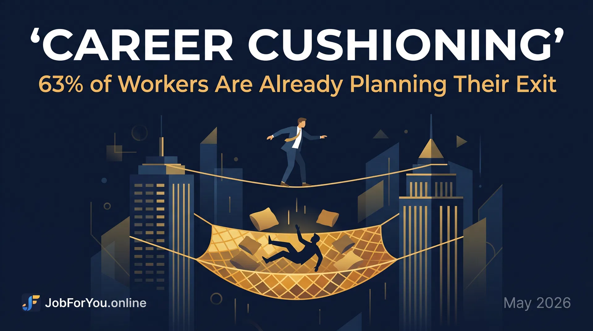 Career Cushioning: Why 63% of Workers Are Already Planning Their Exit