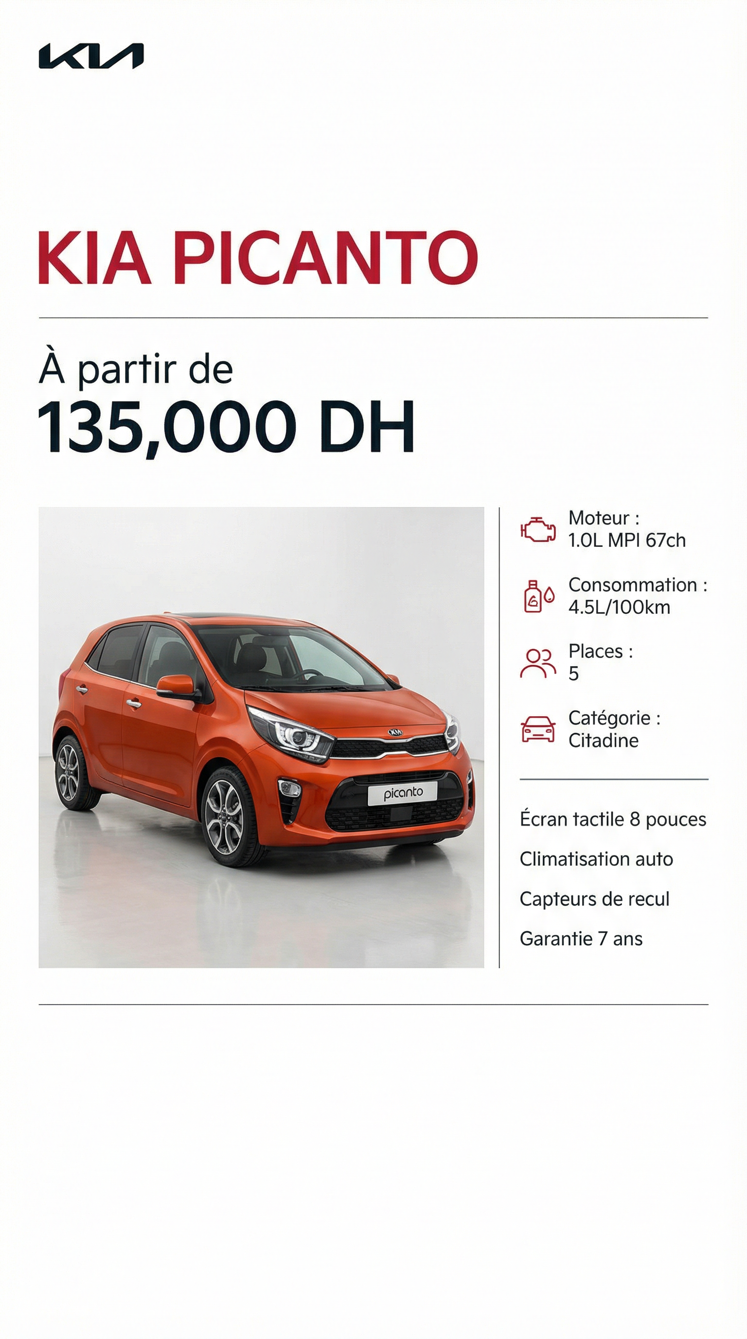 Page 1 Catalogue Kia Maroc Maroc - Catalogue Kia Maroc - Offres du Moment