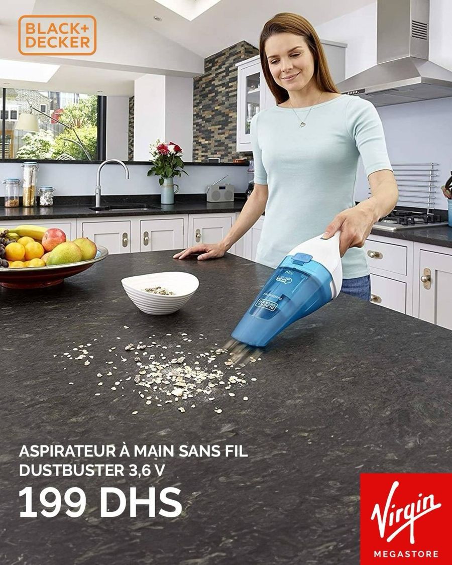 Aspirateur à main sans fil Dustbuster 3,6 V Maroc