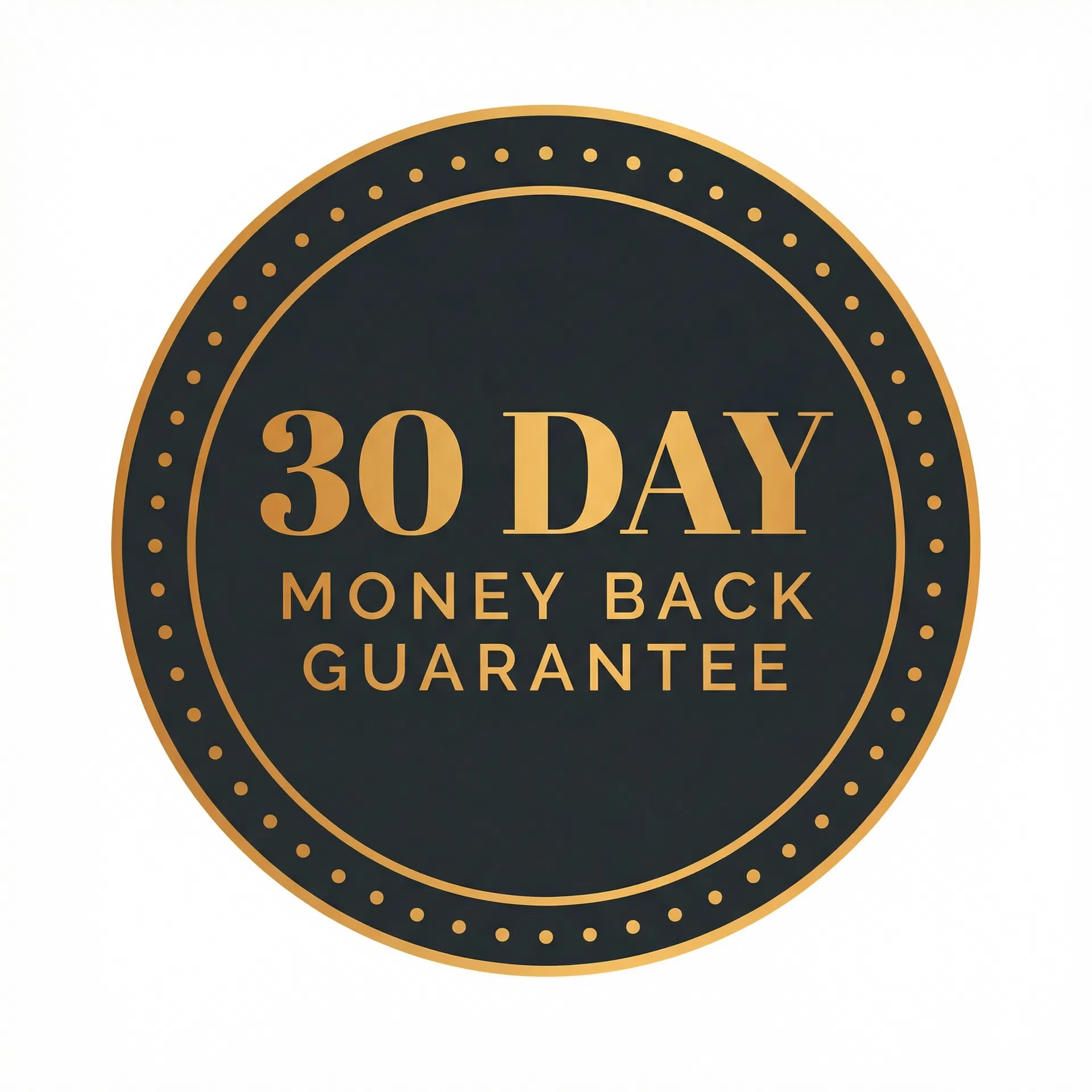 30-Day Money Back Guarantee