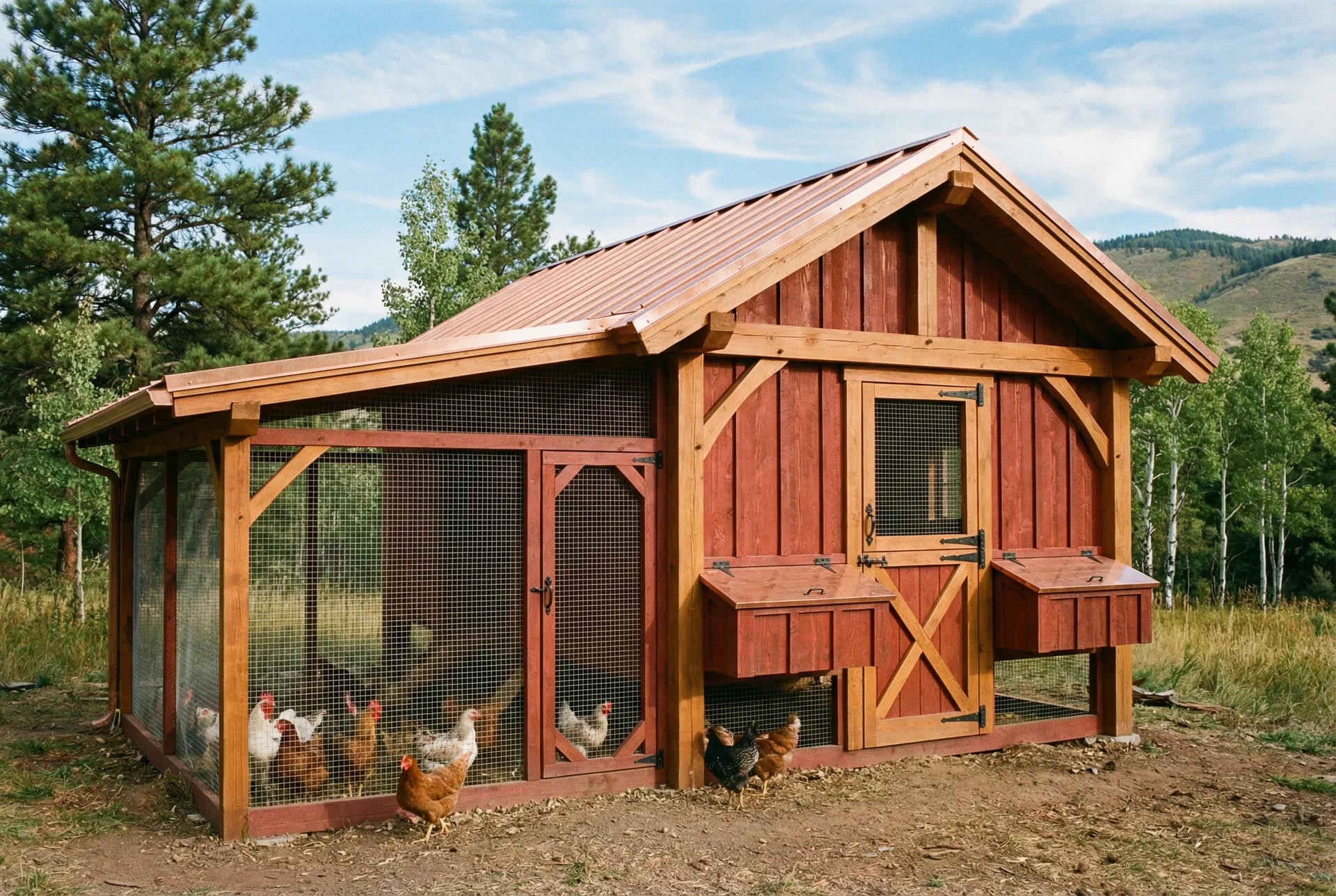 Custom Chicken Coops Colorado Springs