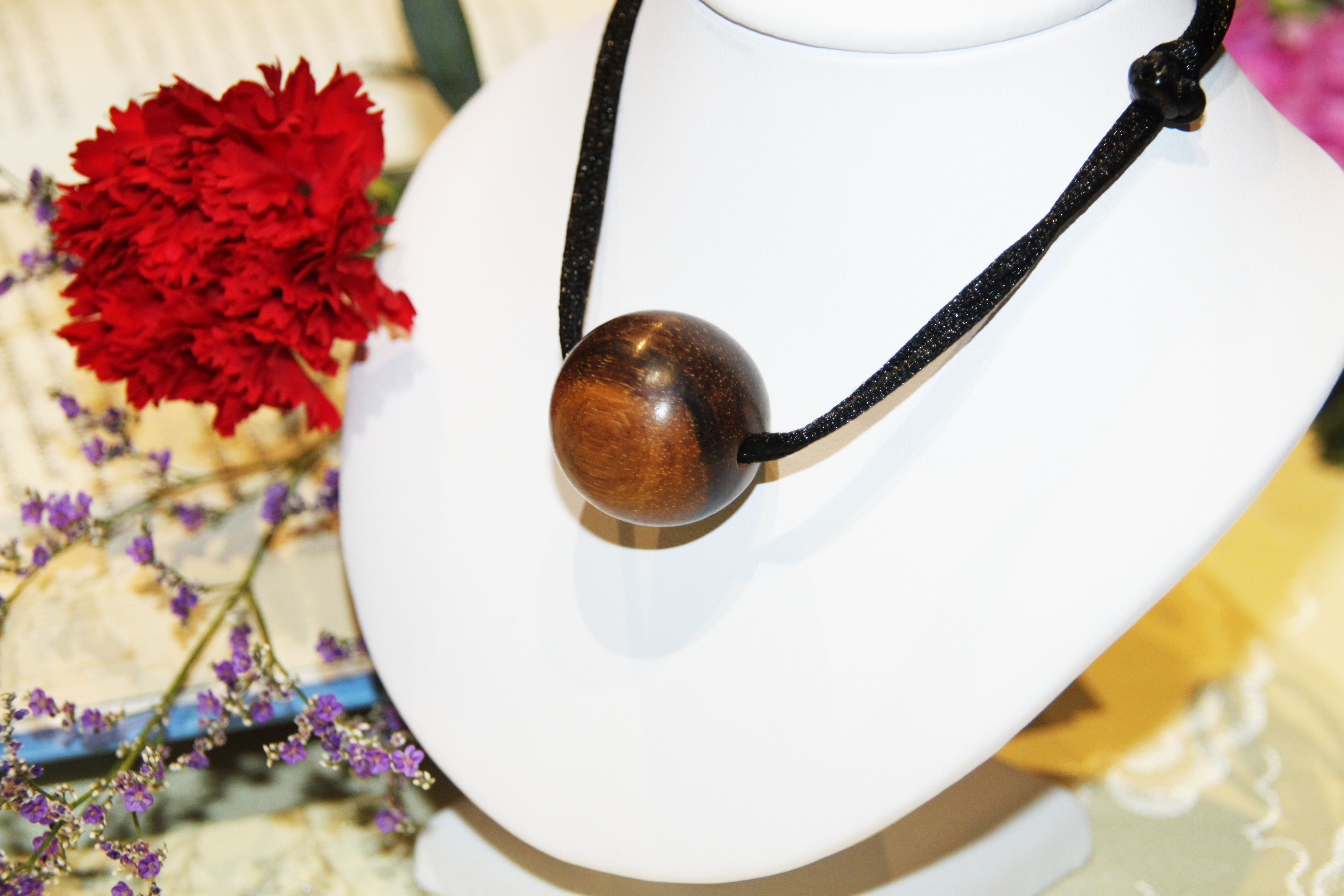 野生沉香頸鏈 26mm