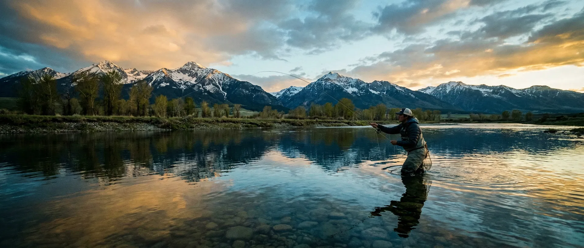 Montana fishing landscape