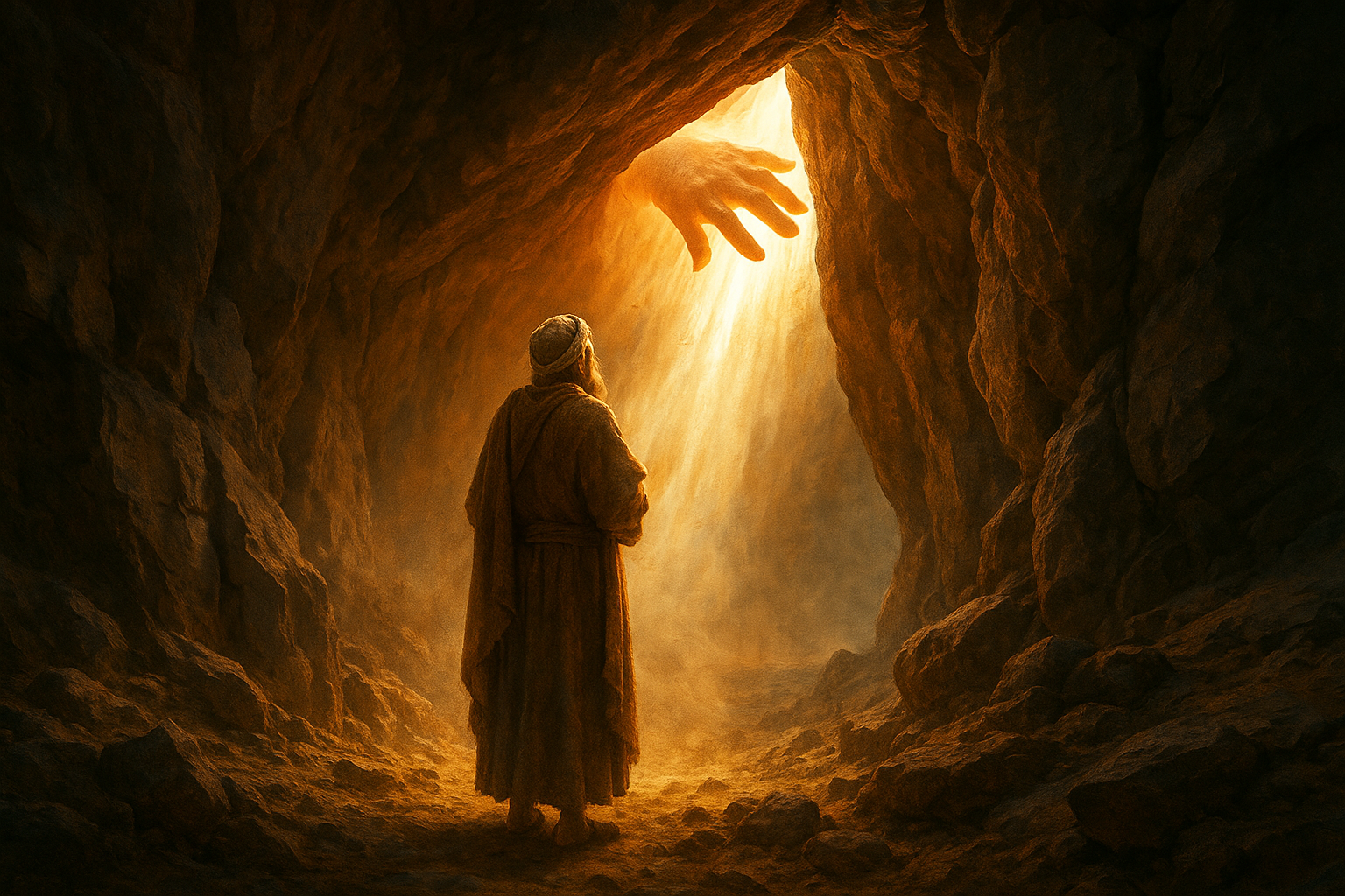 Who Is the Only Person to Have Seen the Back of God?